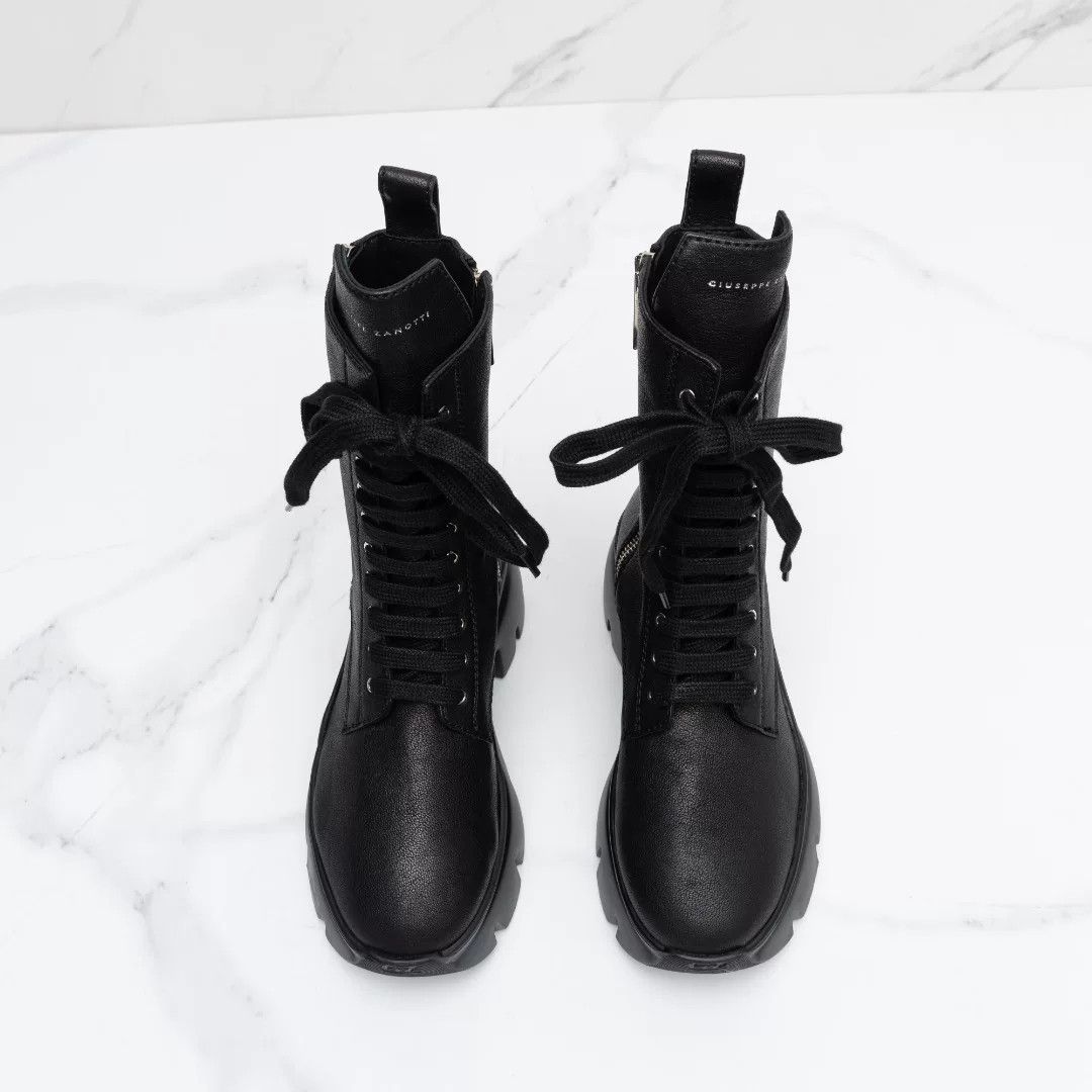 Giuseppe Zanotti Giuseppe Zanotti Women's Platform Martin Boots Size US 6 / IT 36 - 3 Thumbnail
