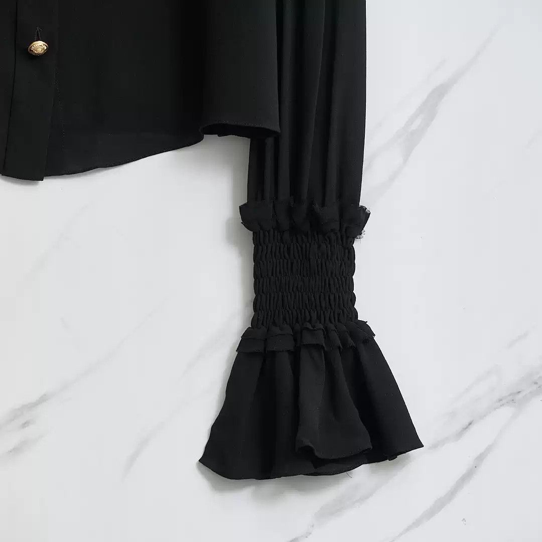 Balmain Balmain Women's Luxurious Court Shirt Size M / US 6-8 / IT 42-44 - 3 Thumbnail