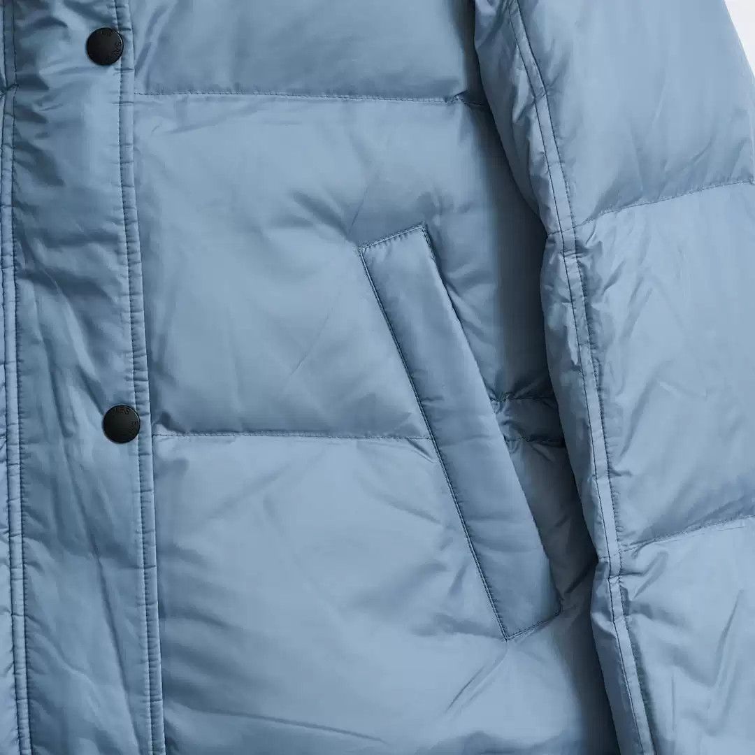 Yves Salomon Yves Salomon Women's Classic Hooded Down Jacket Size M / US 6-8 / IT 42-44 - 3 Thumbnail