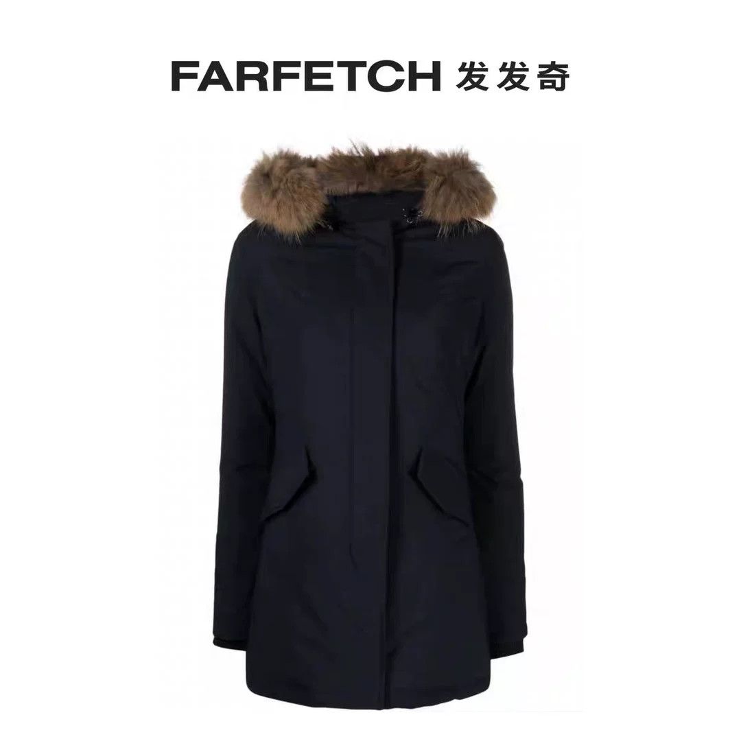 Woolrich Woolen Mills Woolrich Women's Logo Parka Down Jacket Size M / US 6-8 / IT 42-44 - 9 Thumbnail