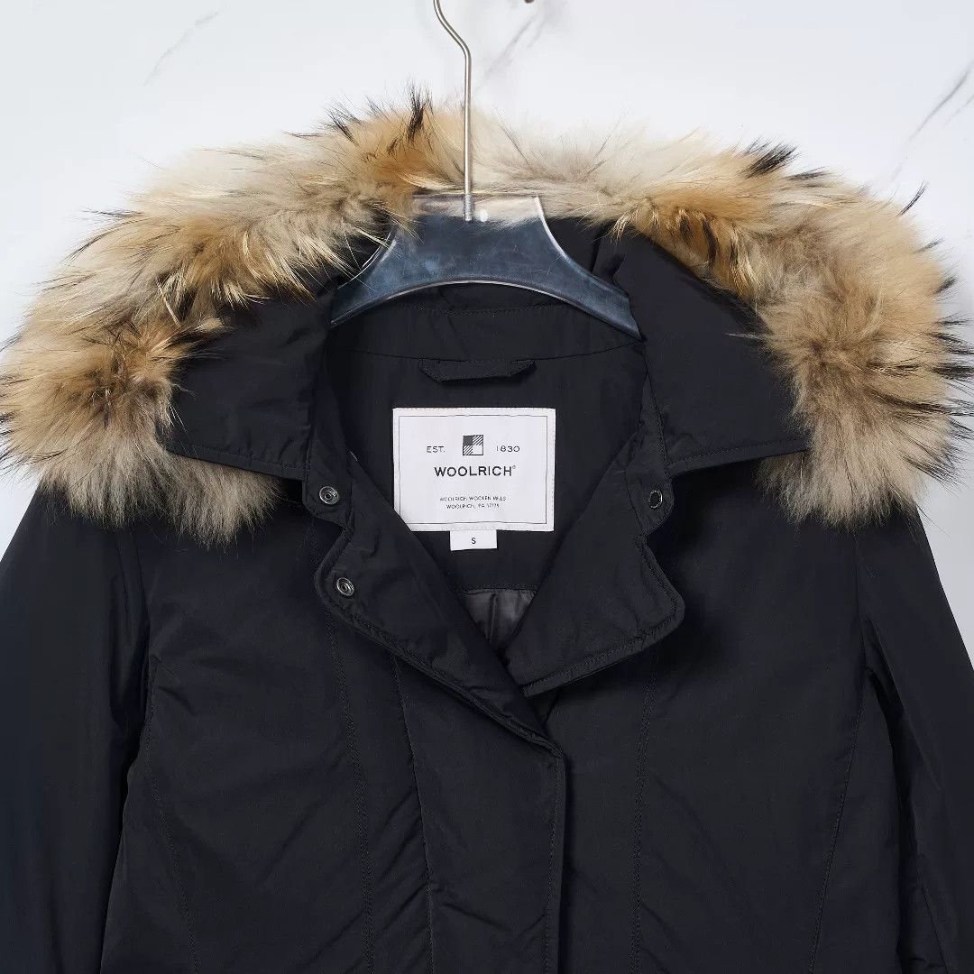 Woolrich Woolen Mills Woolrich Women's Logo Parka Down Jacket Size M / US 6-8 / IT 42-44 - 2 Thumbnail