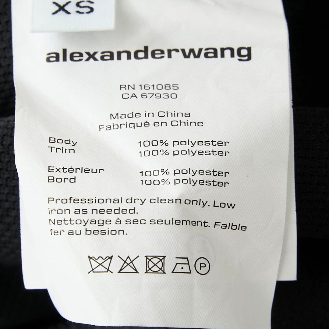 Alexander Wang Alexander Wang Striped Ribbon Stand Collar Coat Size M / US 6-8 / IT 42-44 - 7 Thumbnail