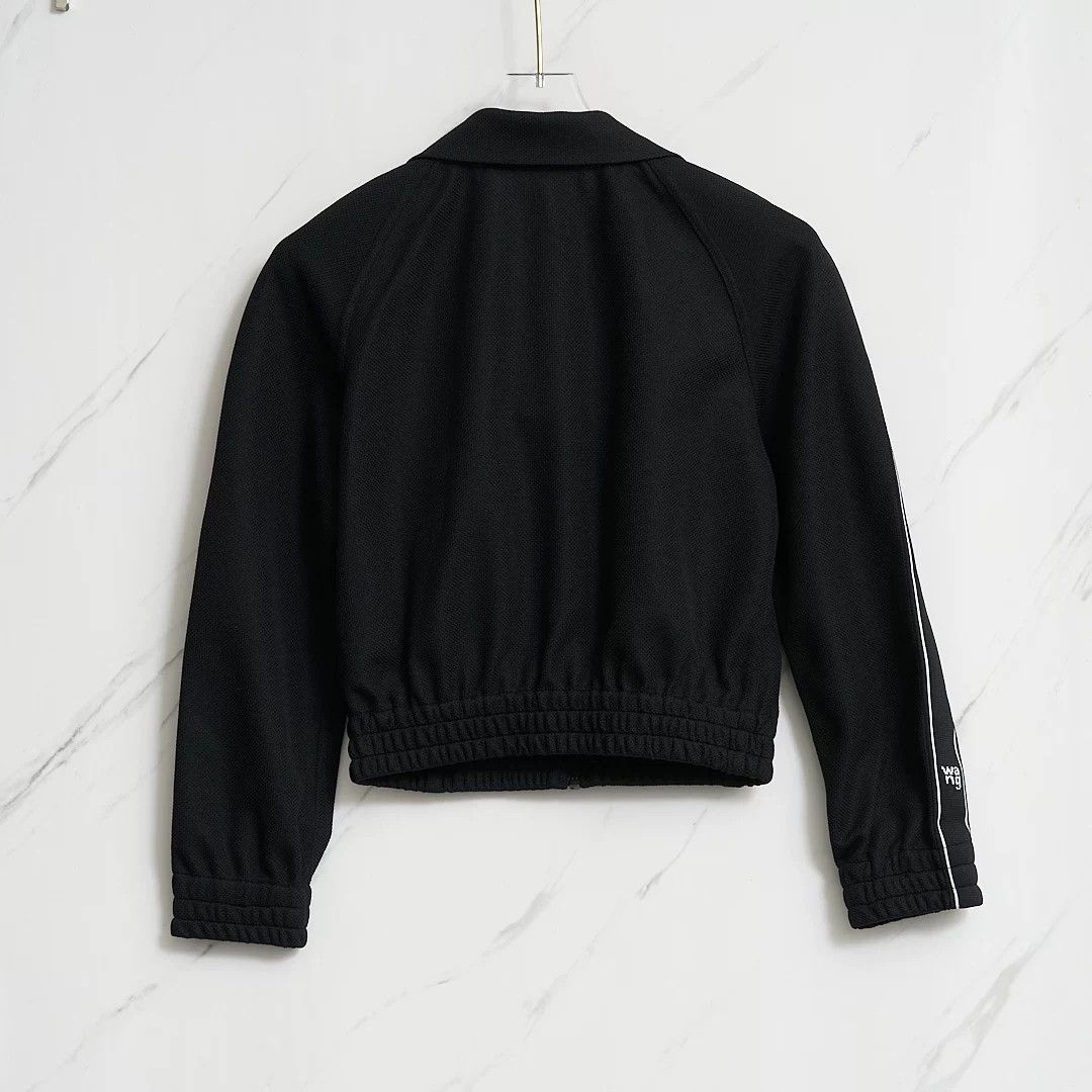 Alexander Wang Alexander Wang Striped Ribbon Stand Collar Coat Size M / US 6-8 / IT 42-44 - 4 Thumbnail