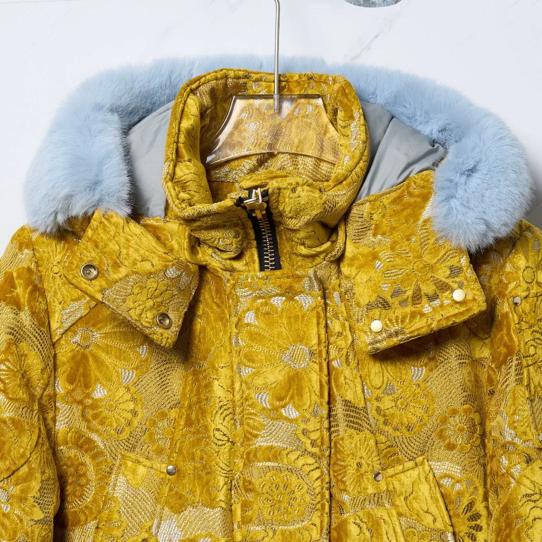 Moose Knuckles Moose Knuckles Velvet Embroidered Down Jacket Size M / US 6-8 / IT 42-44 - 2 Thumbnail
