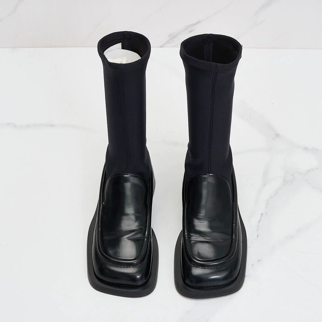 Proenza Schouler Proenza Schouler Women's Square-Toe Loafers Sock Boots Size US 6 / IT 36 - 3 Thumbnail