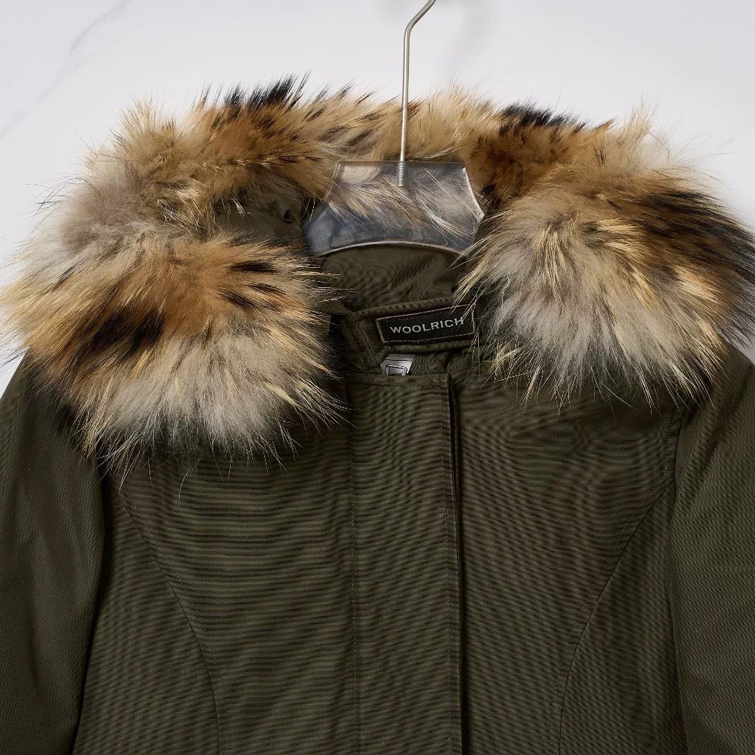 Woolrich Woolen Mills Woolrich Women's Waist-Cinched Parka Size M / US 6-8 / IT 42-44 - 2 Thumbnail