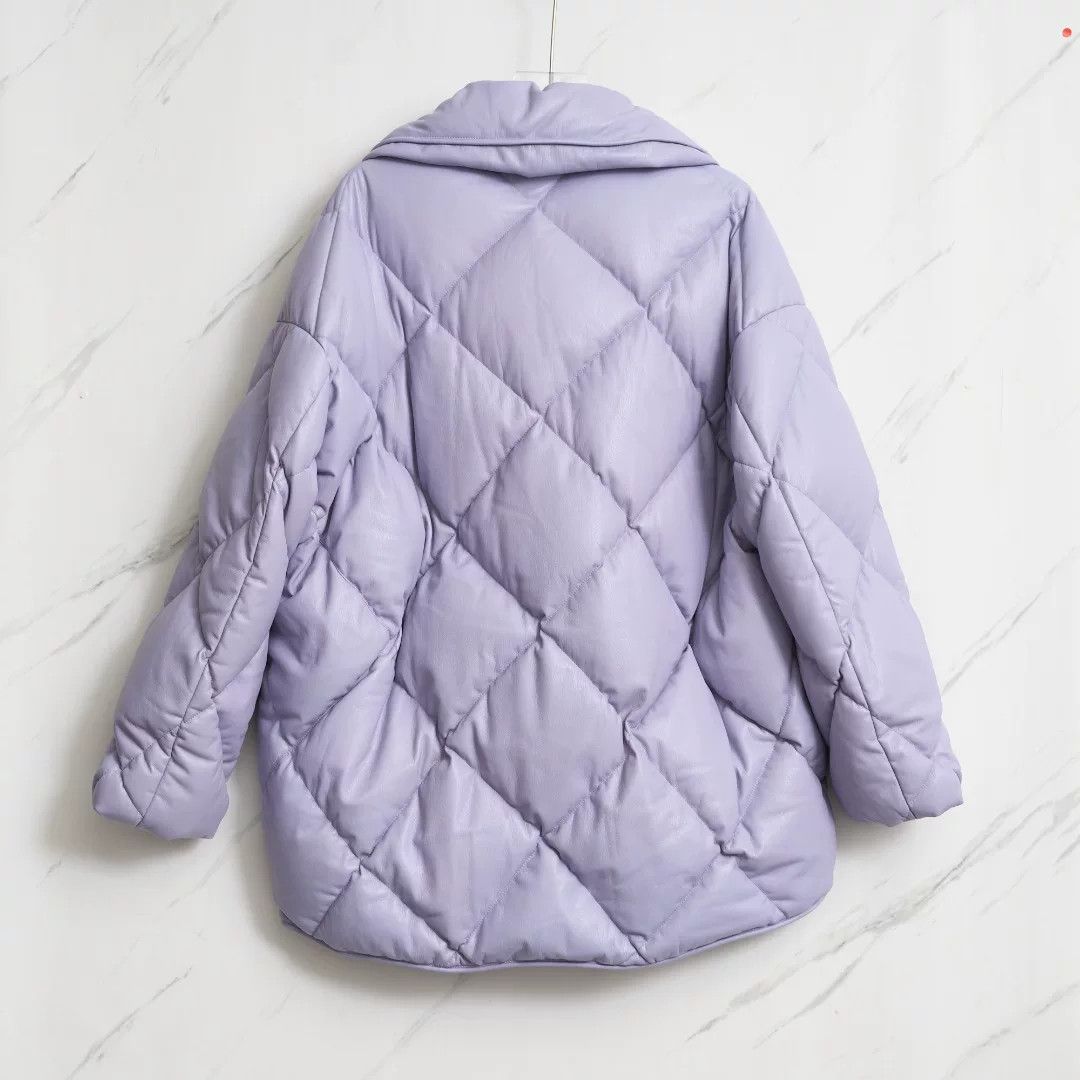 IENKI IENKI IENKI IENKI Women's Lapel Down Jacket Size M / US 6-8 / IT 42-44 - 5 Thumbnail