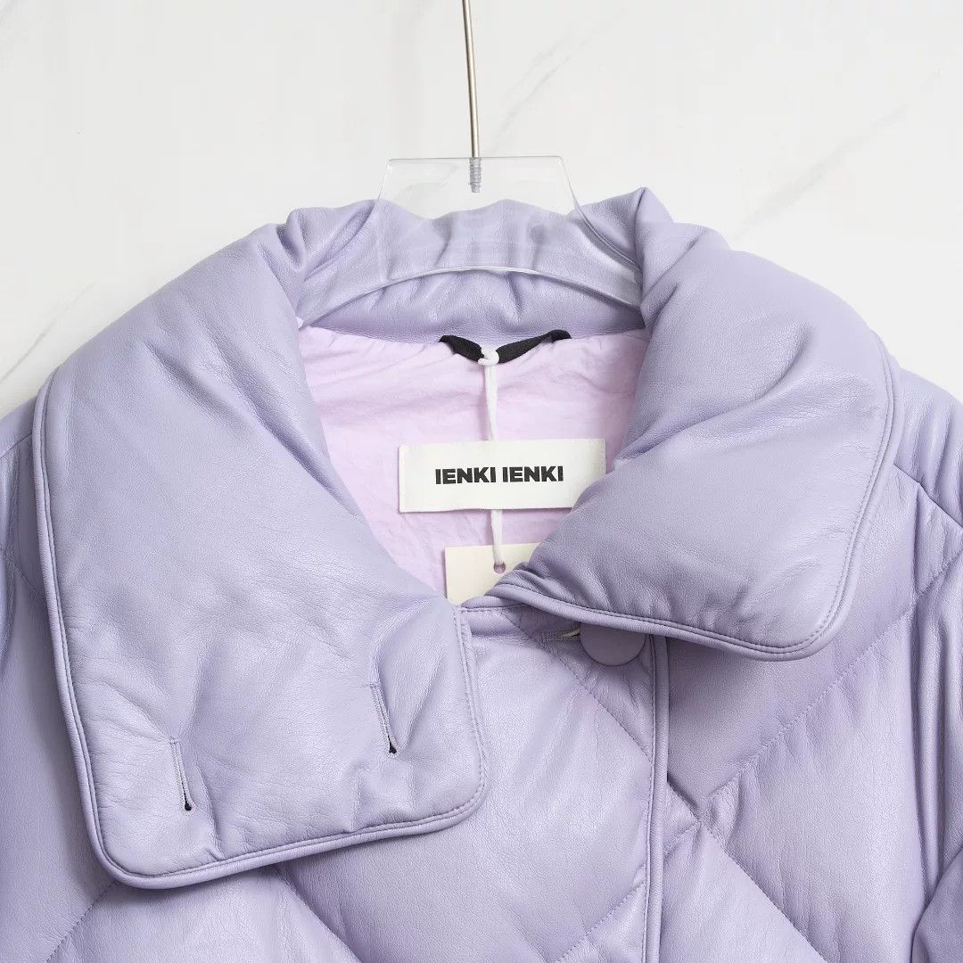 IENKI IENKI IENKI IENKI Women's Lapel Down Jacket Size M / US 6-8 / IT 42-44 - 2 Thumbnail