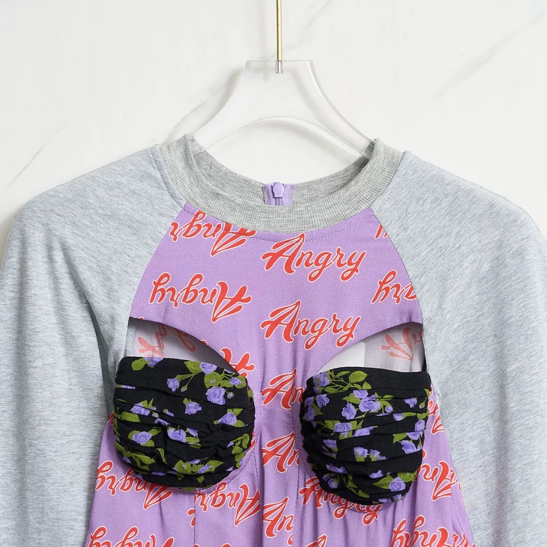 Natasha Zinko Natasha Zinko Women's Floral Hollow Top Size M / US 6-8 / IT 42-44 - 2 Thumbnail