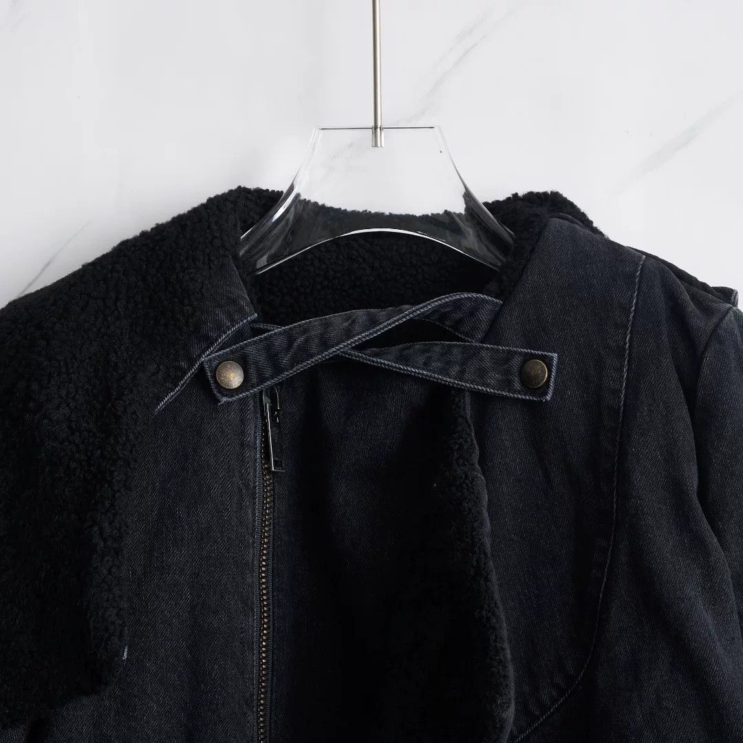 Unravel Project Unravel Project Asymmetric Denim Jacket Size M / US 6-8 / IT 42-44 - 2 Thumbnail