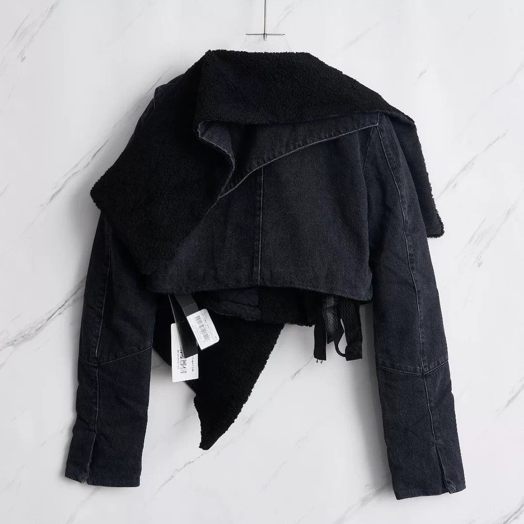 Unravel Project Unravel Project Asymmetric Denim Jacket Size M / US 6-8 / IT 42-44 - 4 Thumbnail