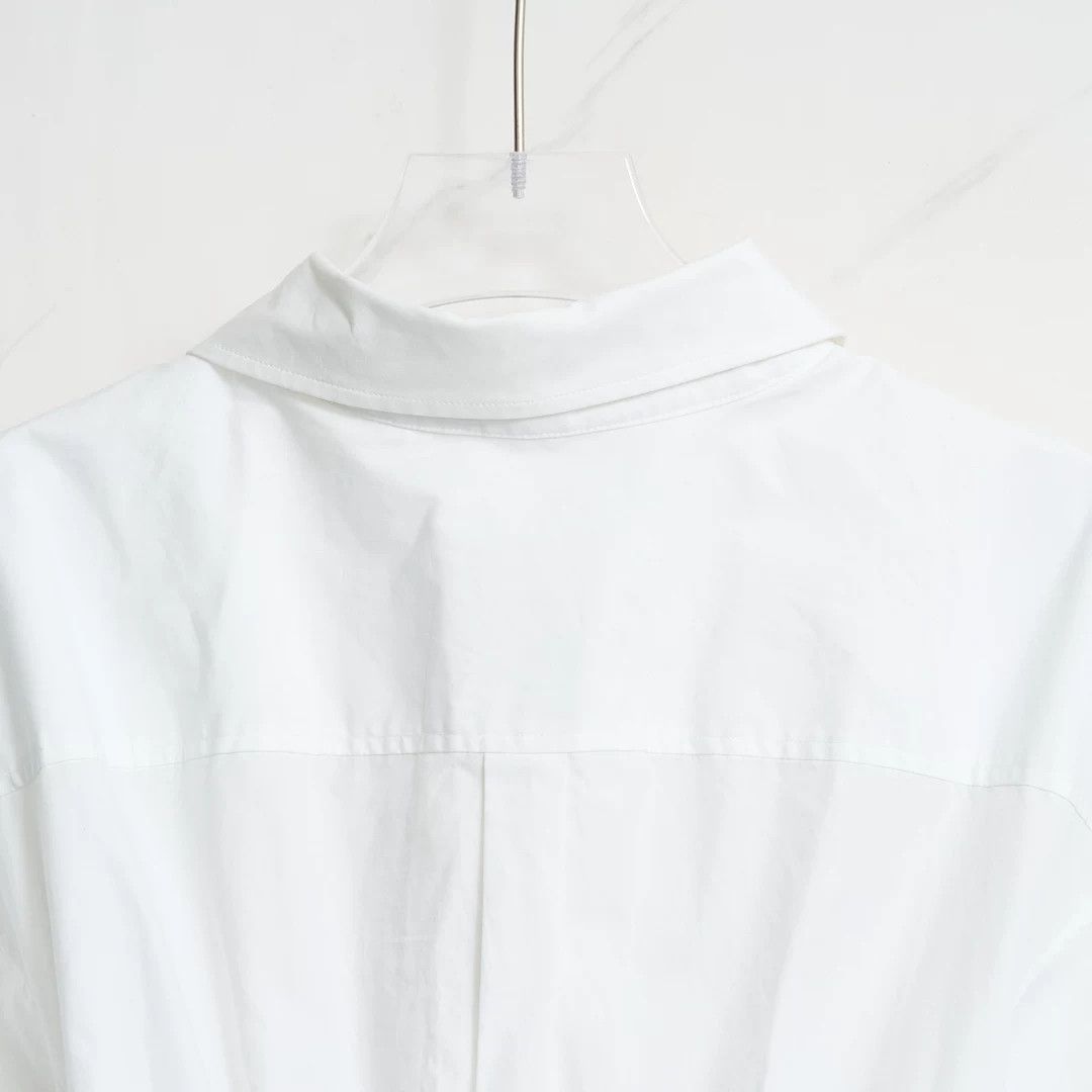 Alexander Wang Alexander Wang Ruched Waist Shirt Dress Size M / US 6-8 / IT 42-44 - 6 Thumbnail