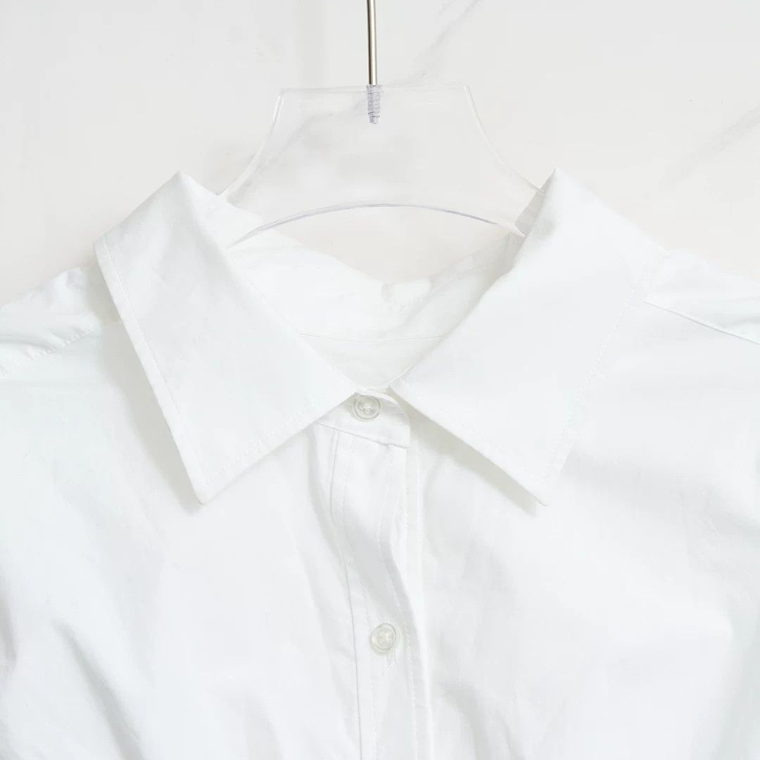 Alexander Wang Alexander Wang Ruched Waist Shirt Dress Size M / US 6-8 / IT 42-44 - 2 Thumbnail