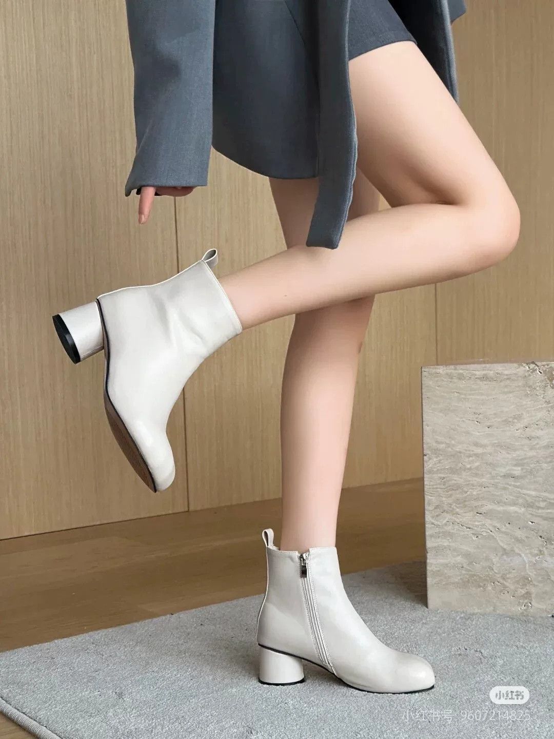 Proenza Schouler Proenza Schouler Women's Block Heel Ankle Boots Size US 6 / IT 36 - 9 Thumbnail