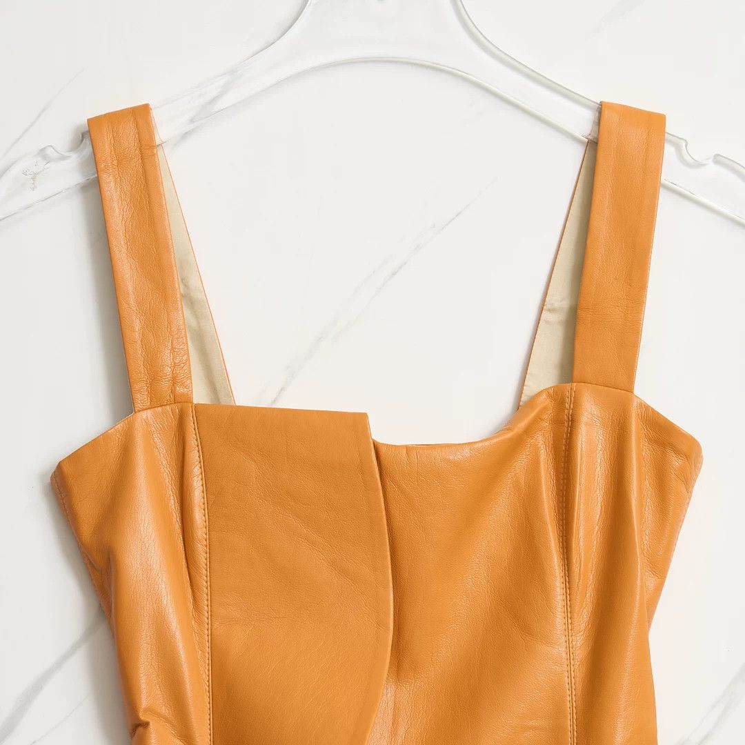 Nanushka Nanushka Women's Vegan Leather Camisole Dress Size M / US 6-8 / IT 42-44 - 2 Thumbnail
