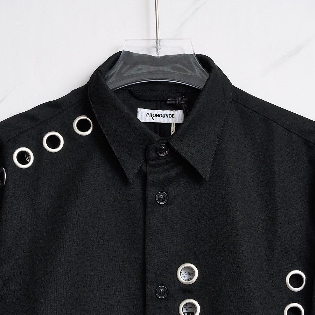 Other Pronounce Men's Hollow Metal Shirt Size US S / EU 44-46 / 1 - 6 Thumbnail