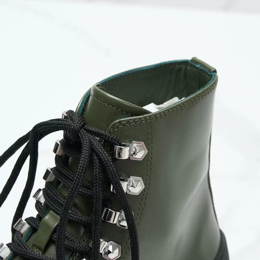 Alexander McQueen Alexander McQueen Women's Platform Martin Boots Size US 6 / IT 36 - 5 Thumbnail