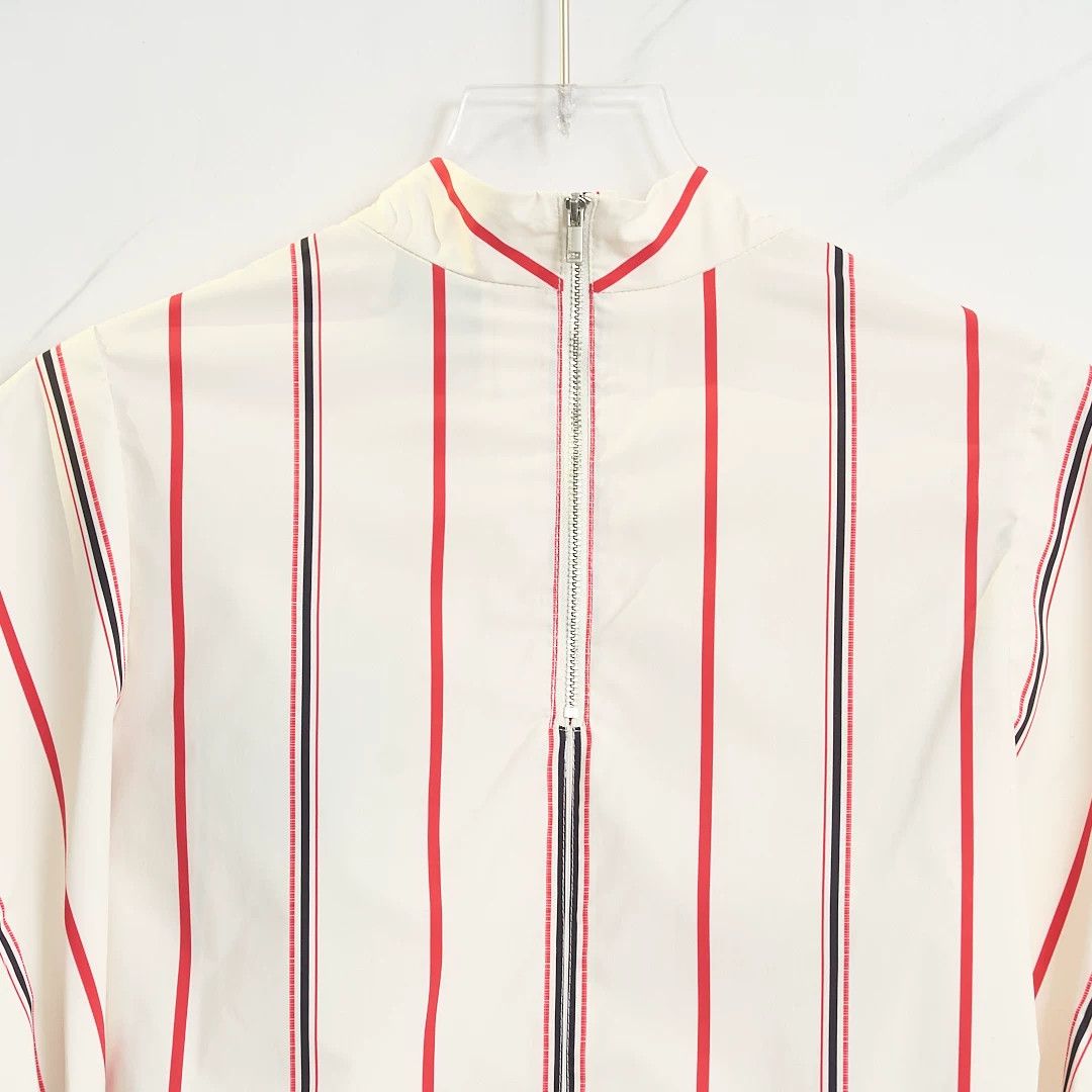 3.1 Phillip Lim 3.1 Phillip Lim Women's Striped Pleated Shirt Size M / US 6-8 / IT 42-44 - 4 Thumbnail