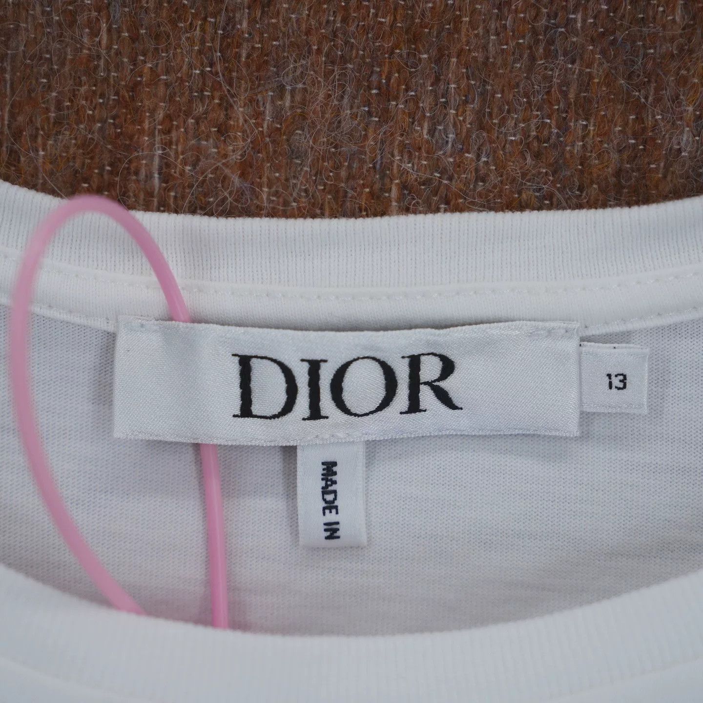 Dior Dior Ivory Cotton Knit Short-Sleeve Size M / US 6-8 / IT 42-44 - 3 Thumbnail