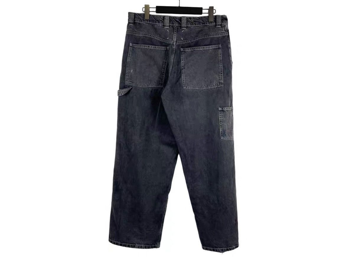 Maison Margiela Black Denim Casual Pants Size US 30 / EU 46 - 2 Thumbnail