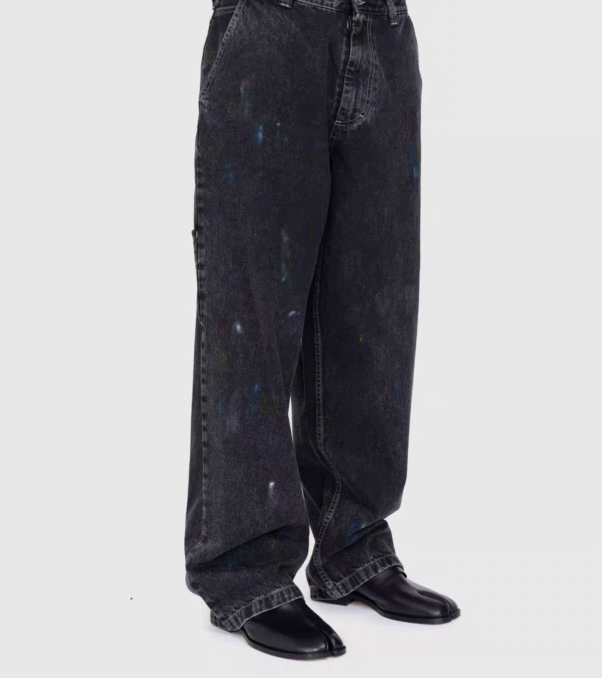 Maison Margiela Black Denim Casual Pants Size US 30 / EU 46 - 7 Thumbnail