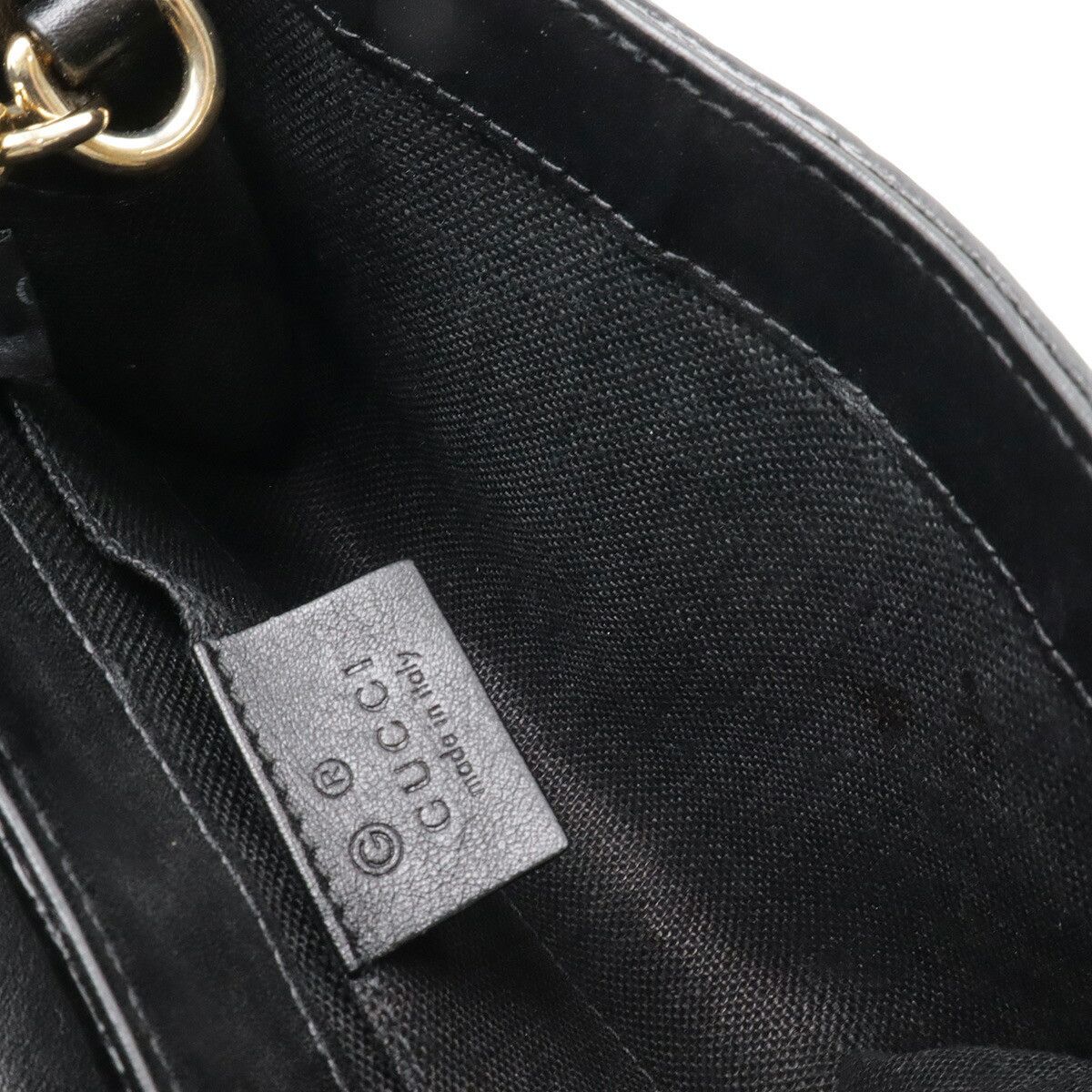 Gucci Gucci Gucci Microguccissima Leather Shoulder Bag Leather Shoulder Bag 449635 DUTY FREE for USA Size ONE SIZE - 6 Thumbnail