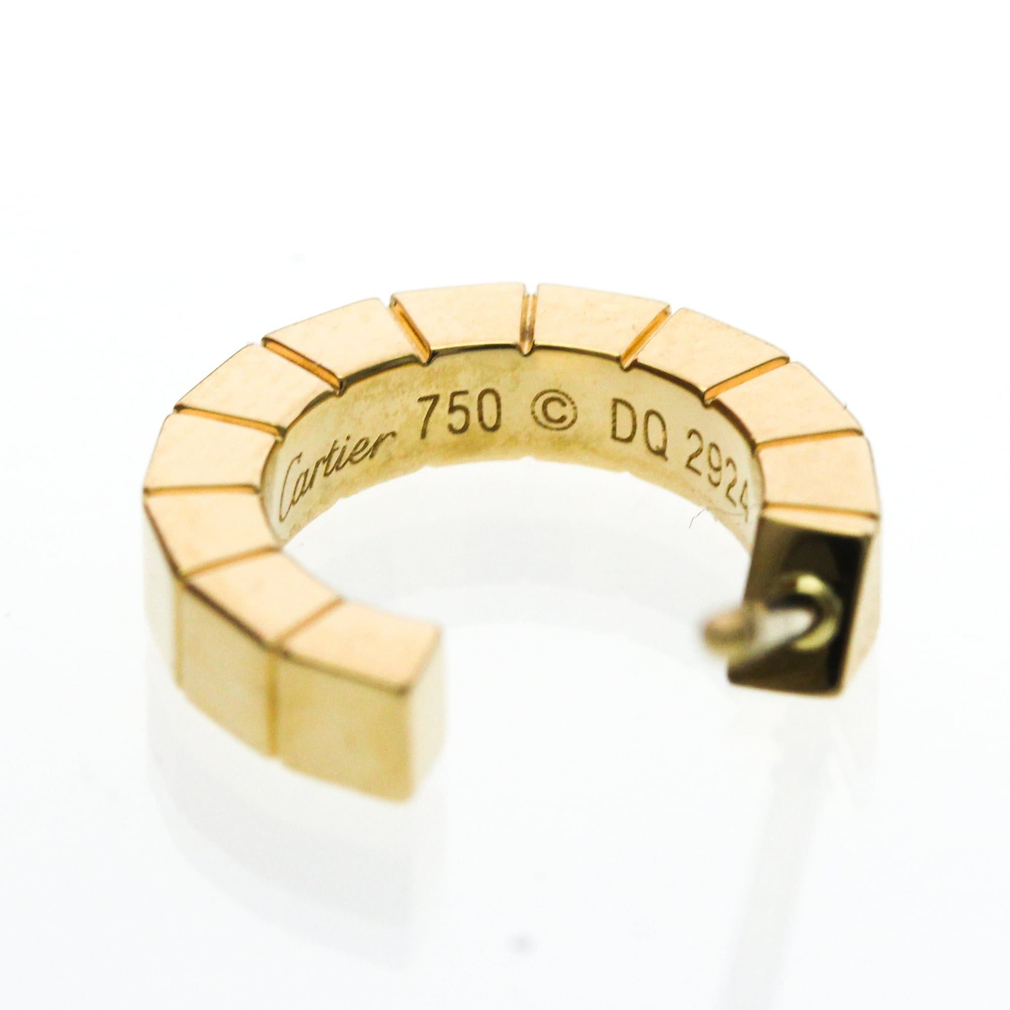 Cartier Cartier Lanieres Earrings No Stone Yellow Gold (18K) Half Hoop Earrings Gold Size ONE SIZE - 12 Thumbnail