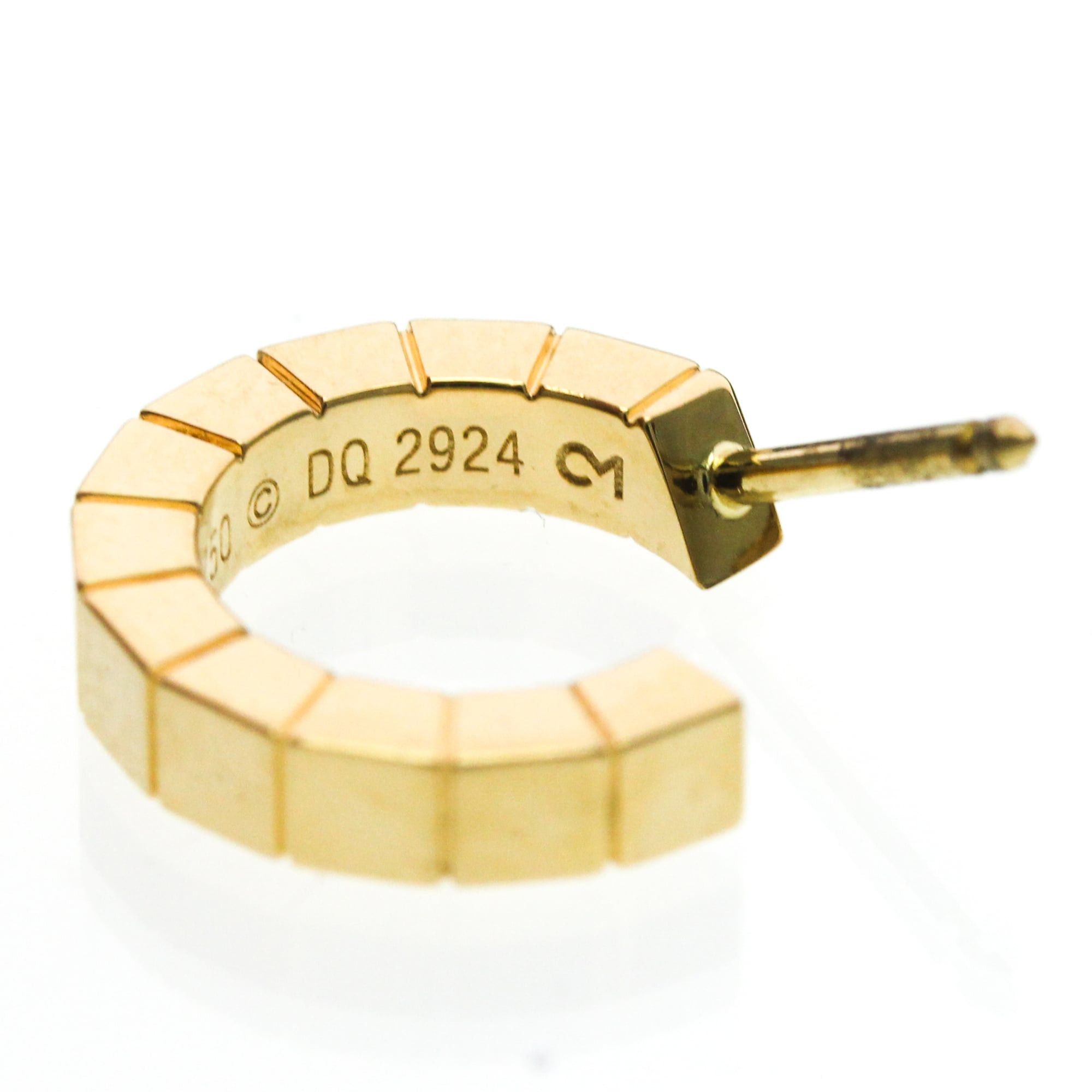 Cartier Cartier Lanieres Earrings No Stone Yellow Gold (18K) Half Hoop Earrings Gold Size ONE SIZE - 13 Thumbnail