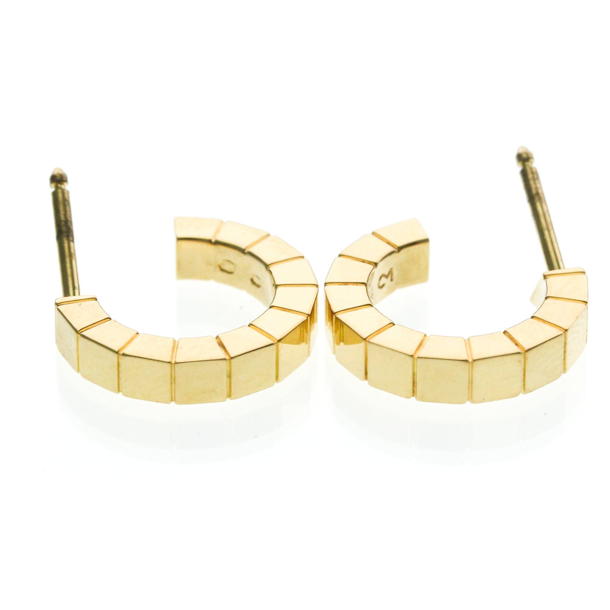 Cartier Cartier Lanieres Earrings No Stone Yellow Gold (18K) Half Hoop Earrings Gold Size ONE SIZE - 7 Thumbnail