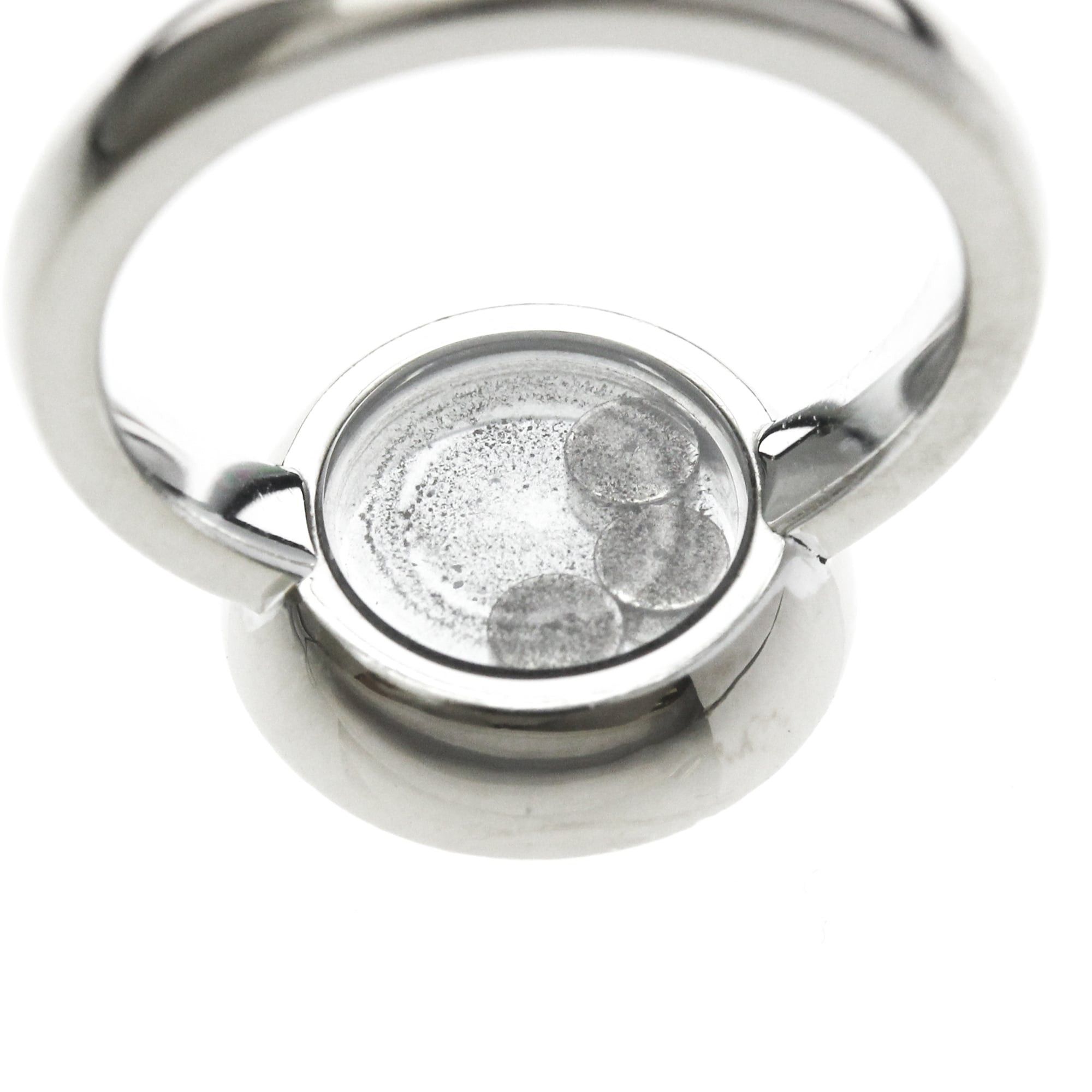 Chopard Chopard Happy Diamonds Ring 82A018 White Gold (18K) Fashion Diamond Band Ring Silver Size ONE SIZE - 9 Thumbnail