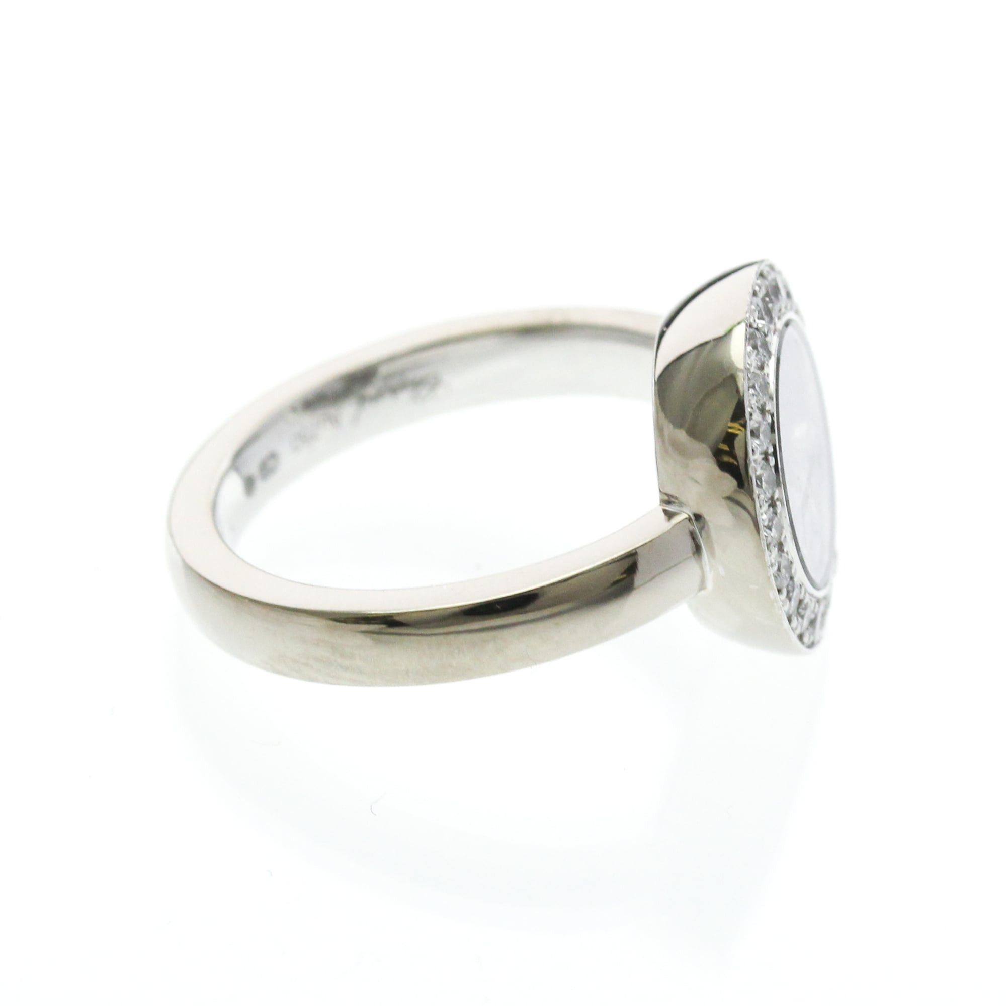 Chopard Chopard Happy Diamonds Ring 82A018 White Gold (18K) Fashion Diamond Band Ring Silver Size ONE SIZE - 4 Thumbnail