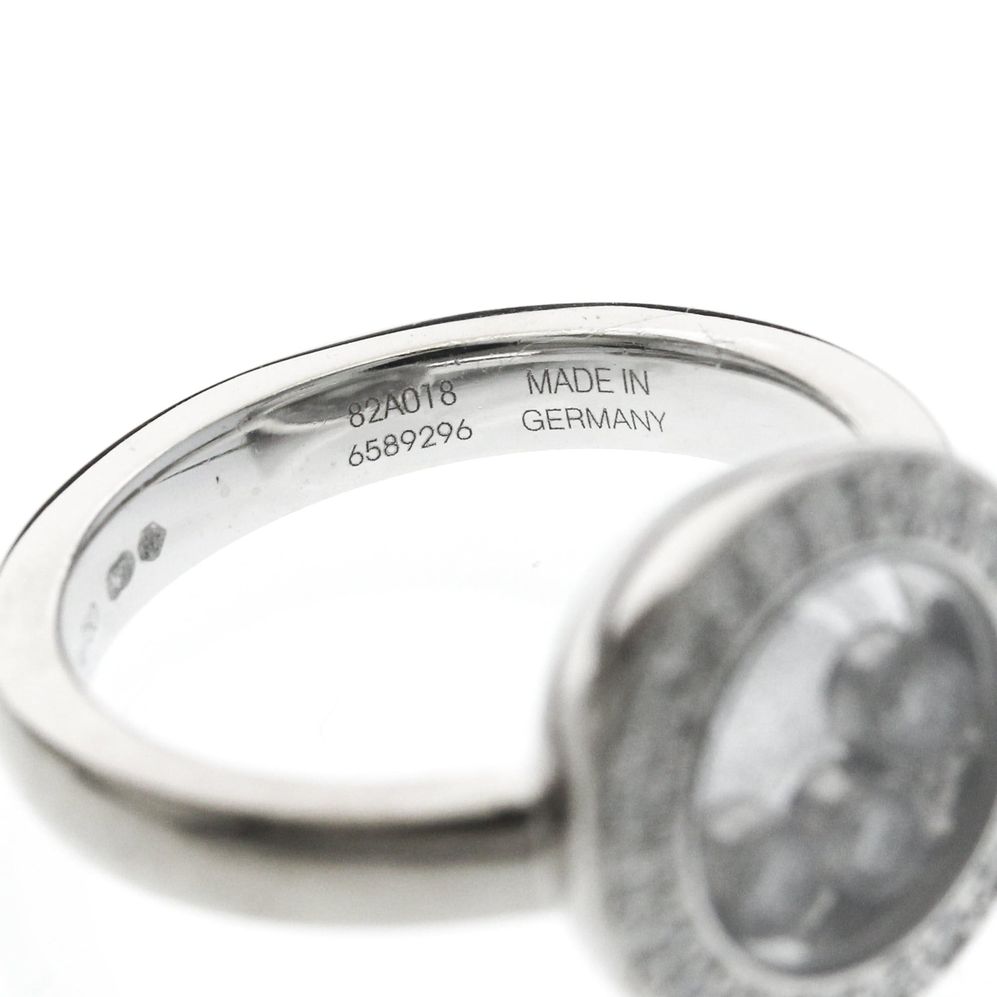 Chopard Chopard Happy Diamonds Ring 82A018 White Gold (18K) Fashion Diamond Band Ring Silver Size ONE SIZE - 6 Thumbnail