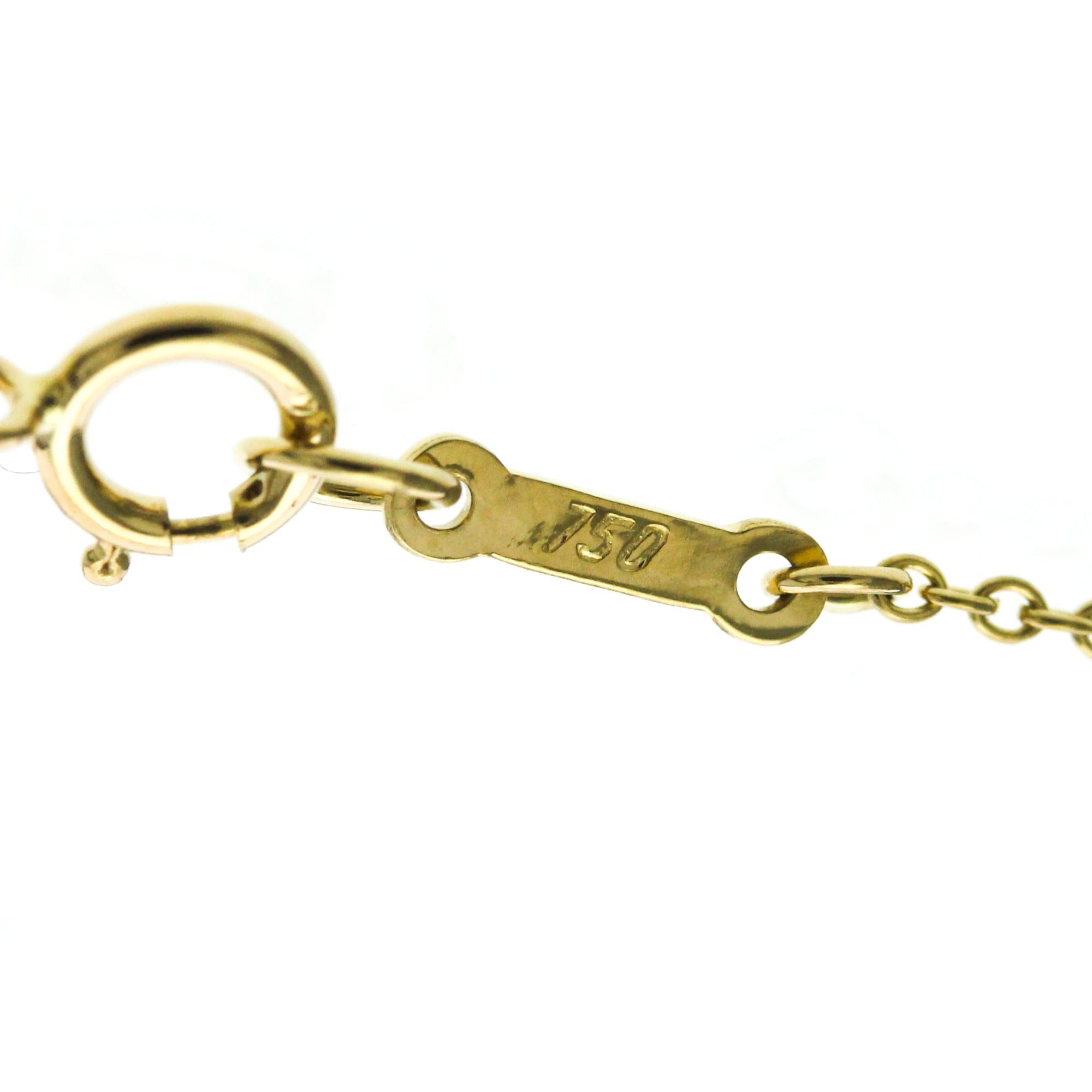 Tiffany & Co. Tiffany Open Heart Yellow Gold (18K) No Stone Men,Women Fashion Pendant Necklace (Gold) Size ONE SIZE - 12 Thumbnail