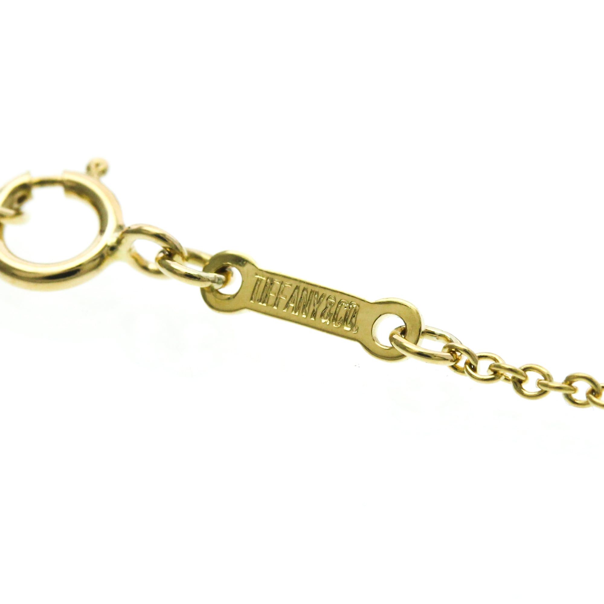 Tiffany & Co. Tiffany Open Heart Yellow Gold (18K) No Stone Men,Women Fashion Pendant Necklace (Gold) Size ONE SIZE - 11 Thumbnail