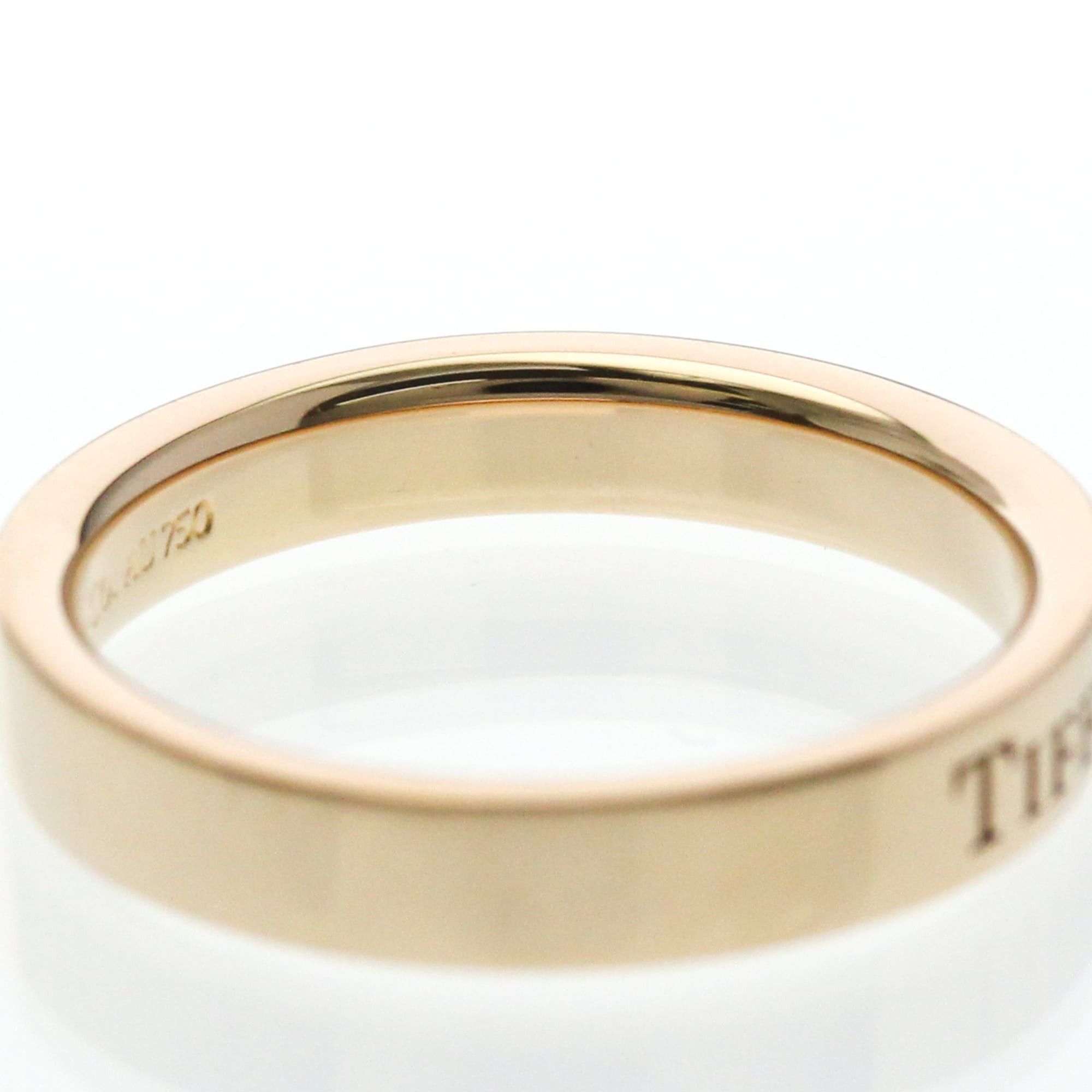 Tiffany & Co. Tiffany Flat Band Ring Pink Gold (18K) Fashion No Stone Band Ring Pink Gold Size ONE SIZE - 8 Thumbnail