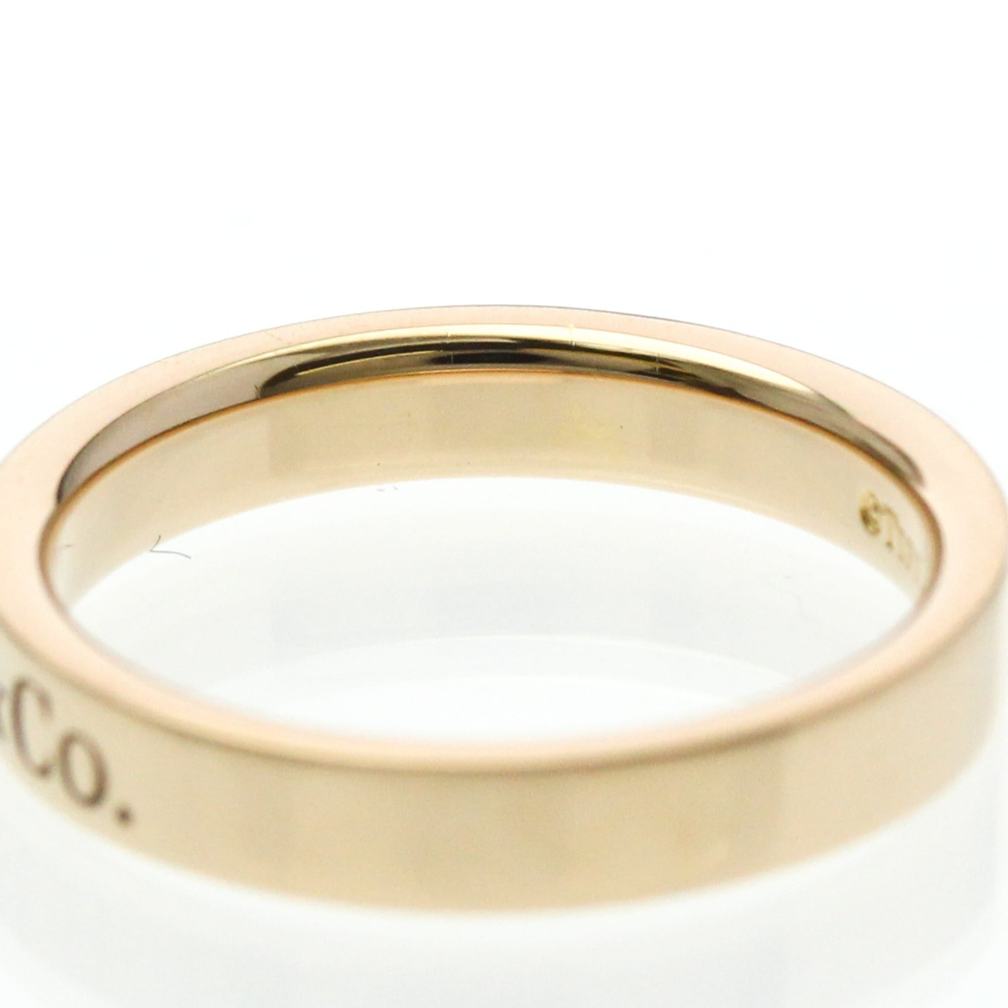Tiffany & Co. Tiffany Flat Band Ring Pink Gold (18K) Fashion No Stone Band Ring Pink Gold Size ONE SIZE - 6 Thumbnail