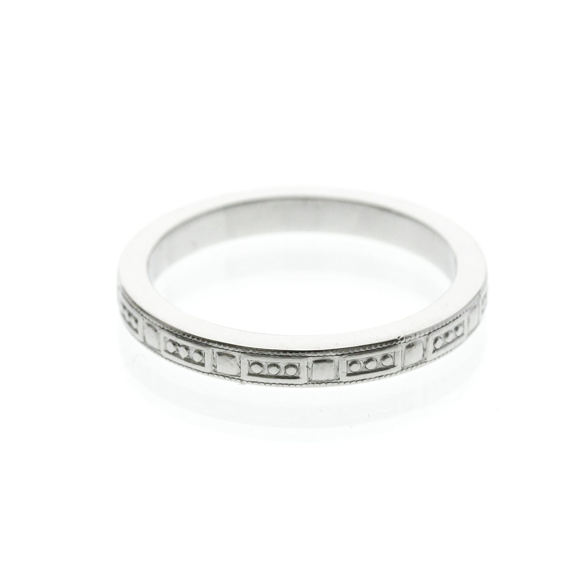 Tiffany & Co. Tiffany Legacy Ring Platinum Fashion No Stone Band Ring Silver Size ONE SIZE - 3 Thumbnail