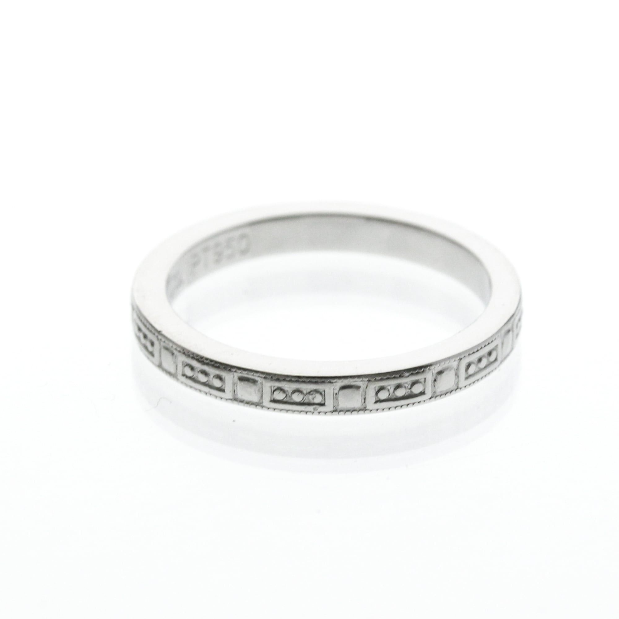 Tiffany & Co. Tiffany Legacy Ring Platinum Fashion No Stone Band Ring Silver Size ONE SIZE - 4 Thumbnail
