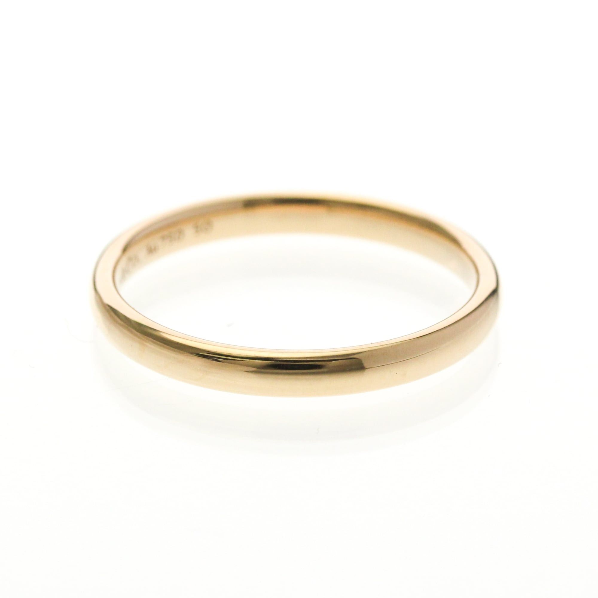 Tiffany & Co. Tiffany Wedding Rings Pink Gold (18K) Fashion No Stone Band Ring Pink Gold Size ONE SIZE - 4 Thumbnail