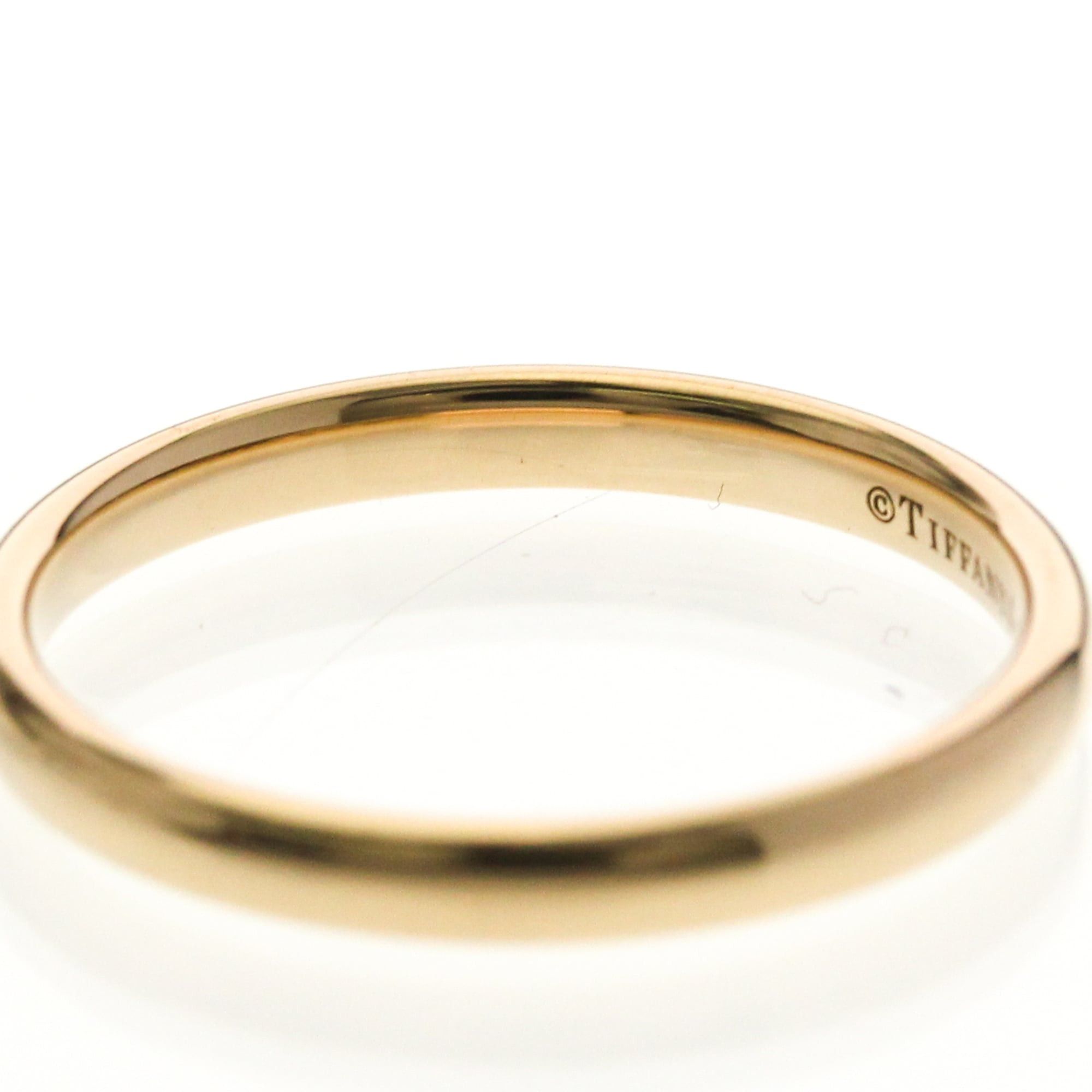 Tiffany & Co. Tiffany Wedding Rings Pink Gold (18K) Fashion No Stone Band Ring Pink Gold Size ONE SIZE - 6 Thumbnail