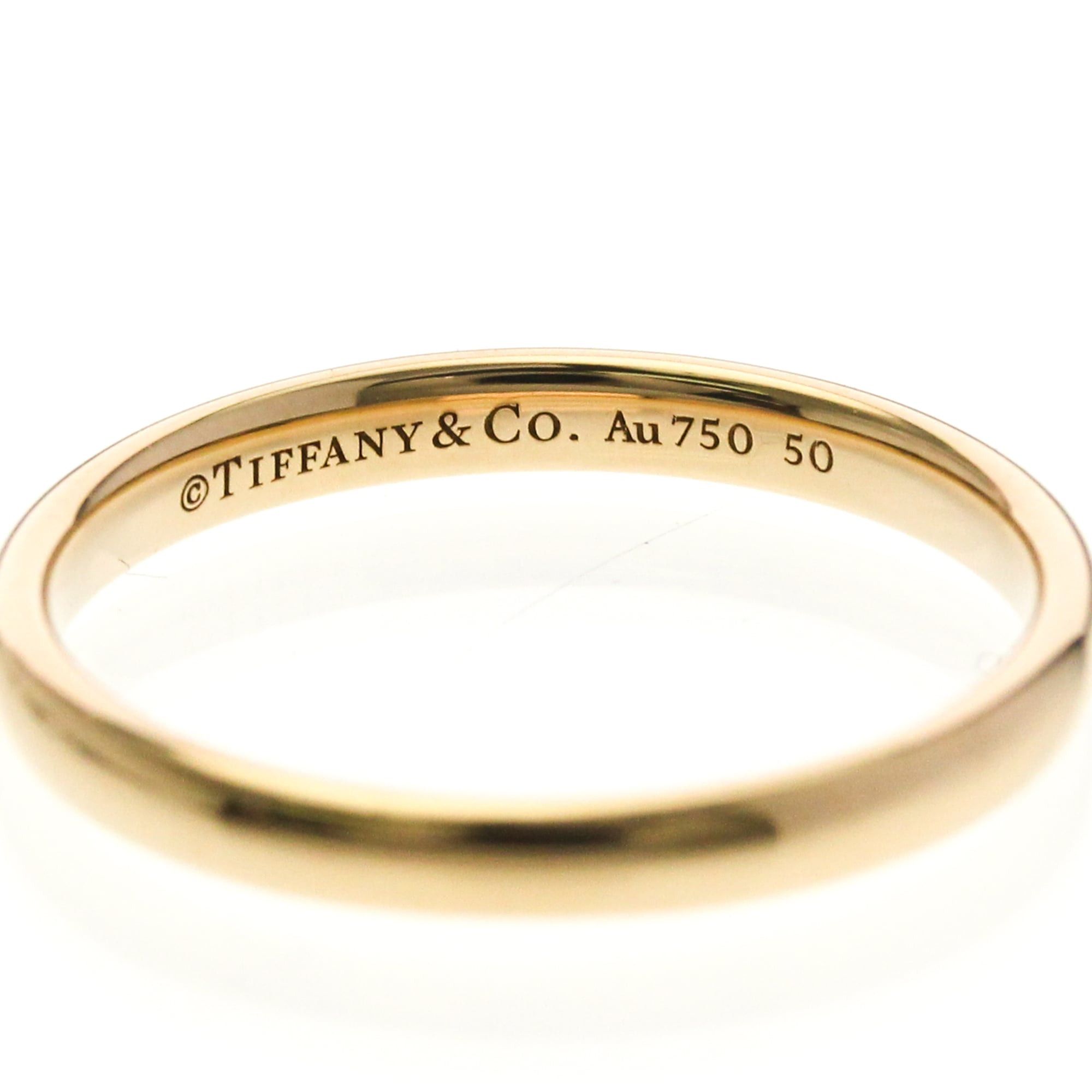 Tiffany & Co. Tiffany Wedding Rings Pink Gold (18K) Fashion No Stone Band Ring Pink Gold Size ONE SIZE - 5 Thumbnail