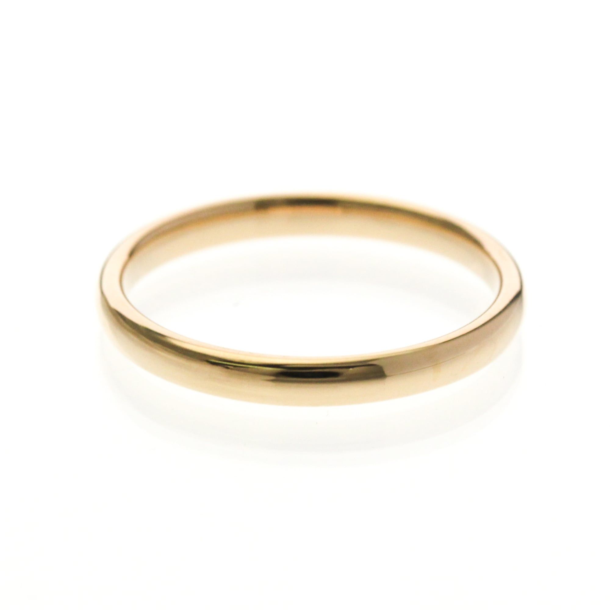 Tiffany & Co. Tiffany Wedding Rings Pink Gold (18K) Fashion No Stone Band Ring Pink Gold Size ONE SIZE - 3 Thumbnail