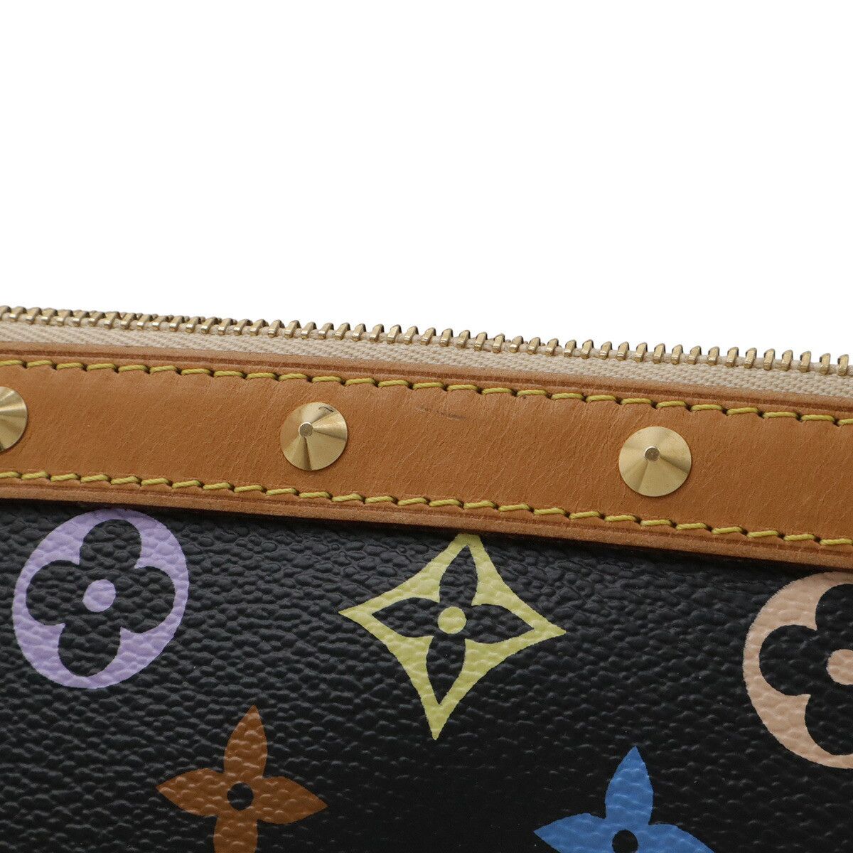 Louis Vuitton Louis Vuitton Louis Vuitton Monogram Multicolore Accessory Pouch Textile Vanity Bag M92648 DUTY FREE for USA Size ONE SIZE - 4 Thumbnail