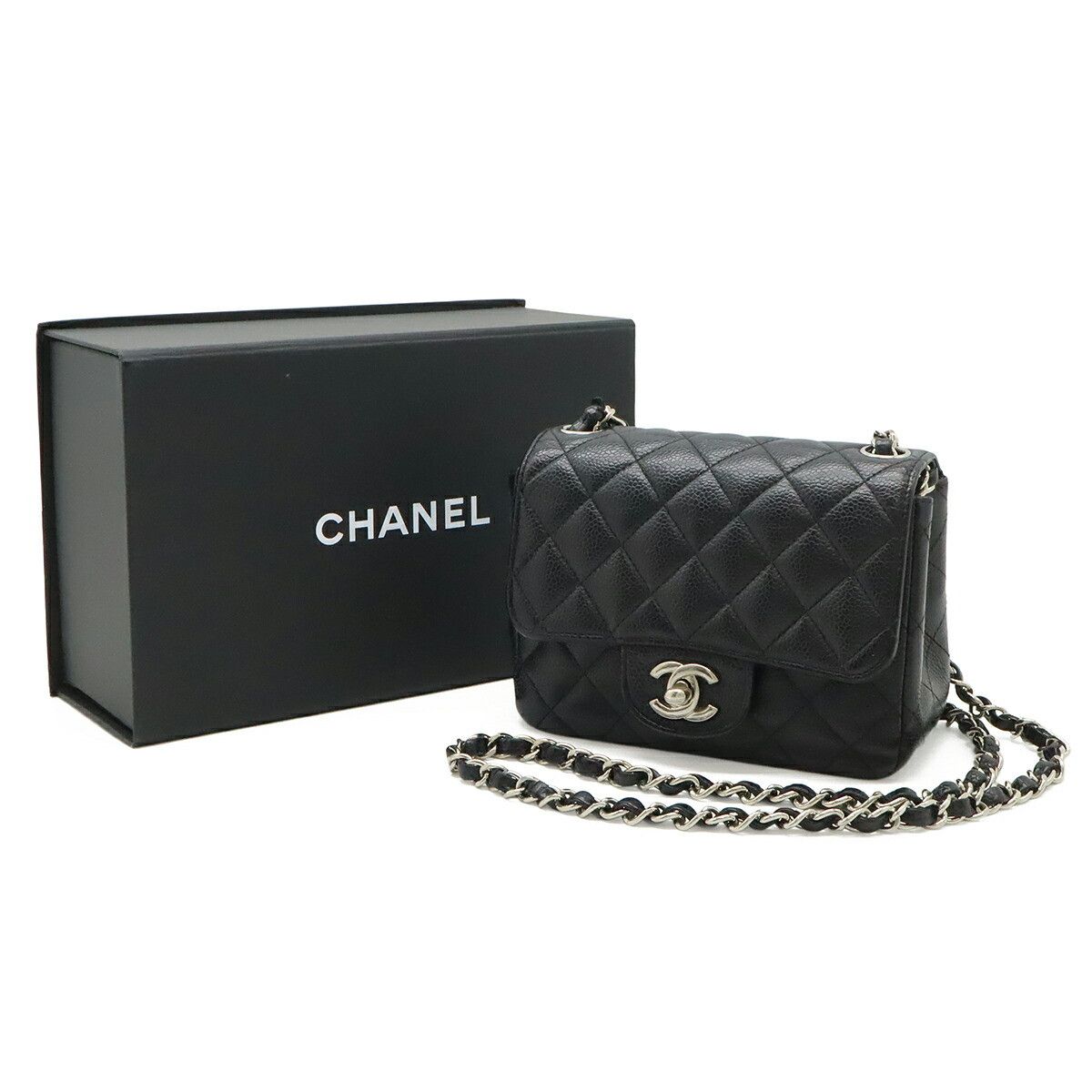 Chanel Chanel Chanel Matelasse Caviar Leather Shoulder Bag Leather Shoulder Bag A35200 DUTY FREE for USA Size ONE SIZE - 9 Thumbnail