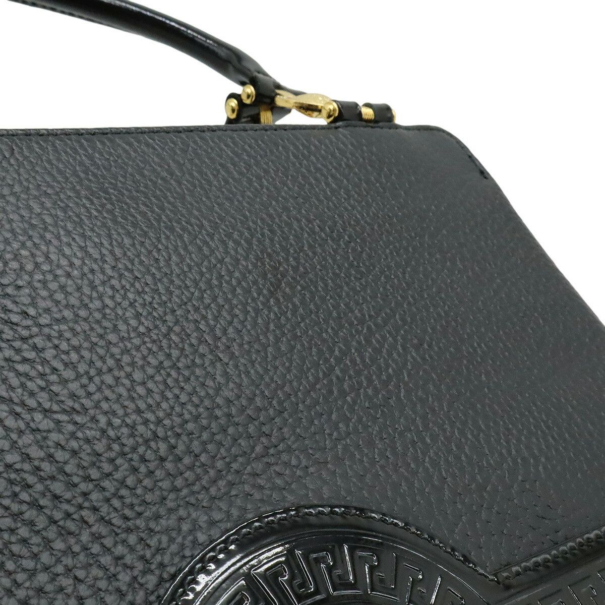 Versace Versace Gianni Versace Leather Patent Leather Handbag Leather Handbag DUTY FREE for USA Size ONE SIZE - 8 Thumbnail