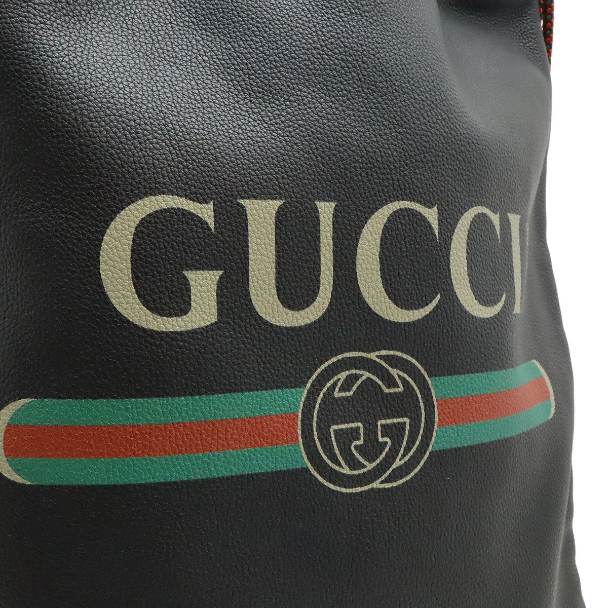 Gucci Gucci Gucci Print Leather 2way Backpack Leather Backpack 494053 DUTY FREE for USA Size ONE SIZE - 8 Thumbnail