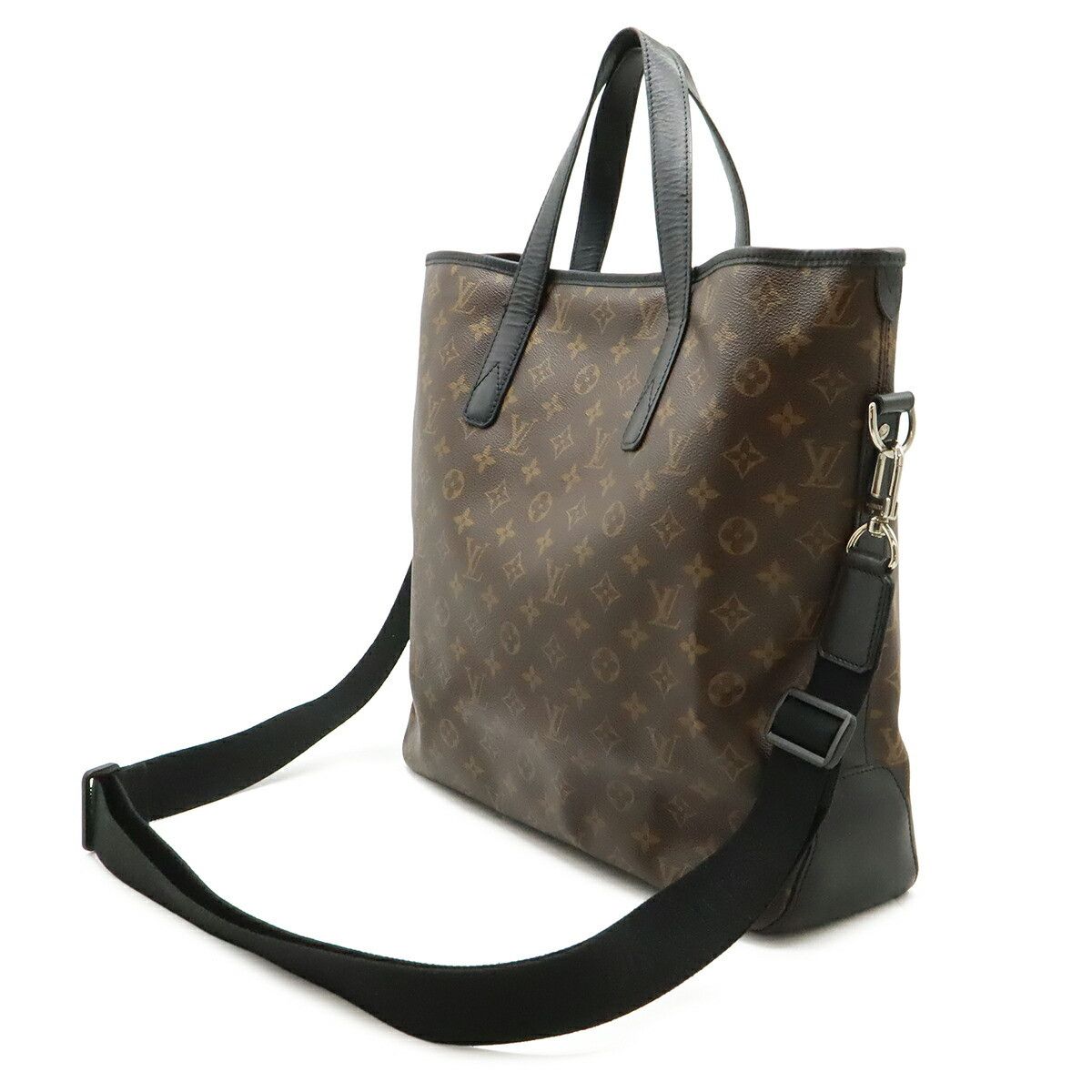 Louis Vuitton Louis Vuitton Louis Vuitton Monogram Macassar Tote Bag Textile Tote Bag M56708 DUTY FREE for USA Size ONE SIZE - 2 Thumbnail
