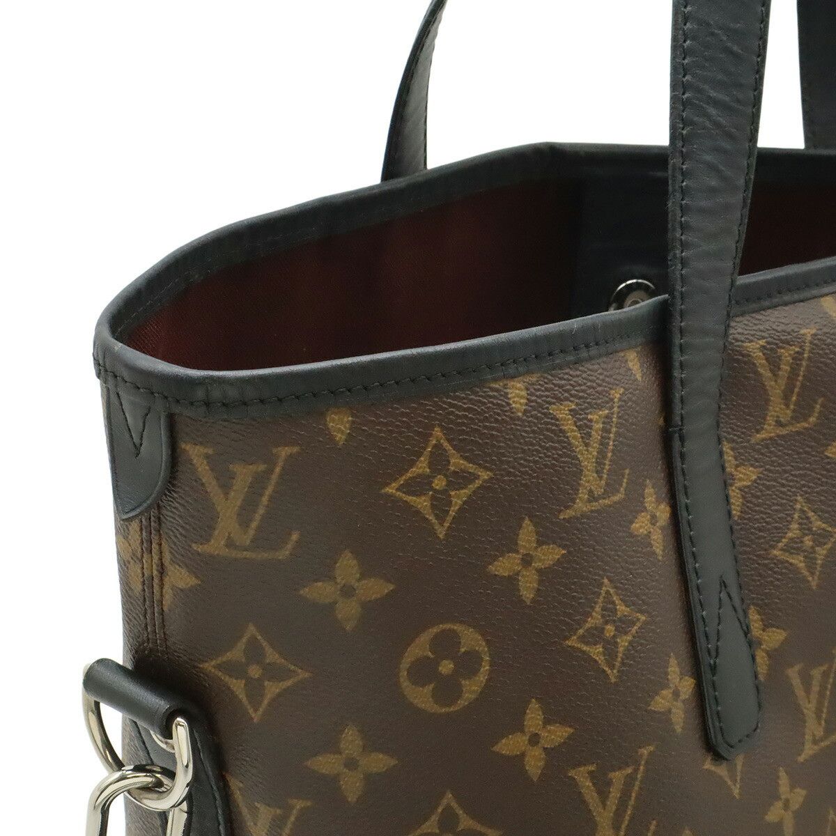 Louis Vuitton Louis Vuitton Louis Vuitton Monogram Macassar Tote Bag Textile Tote Bag M56708 DUTY FREE for USA Size ONE SIZE - 4 Thumbnail