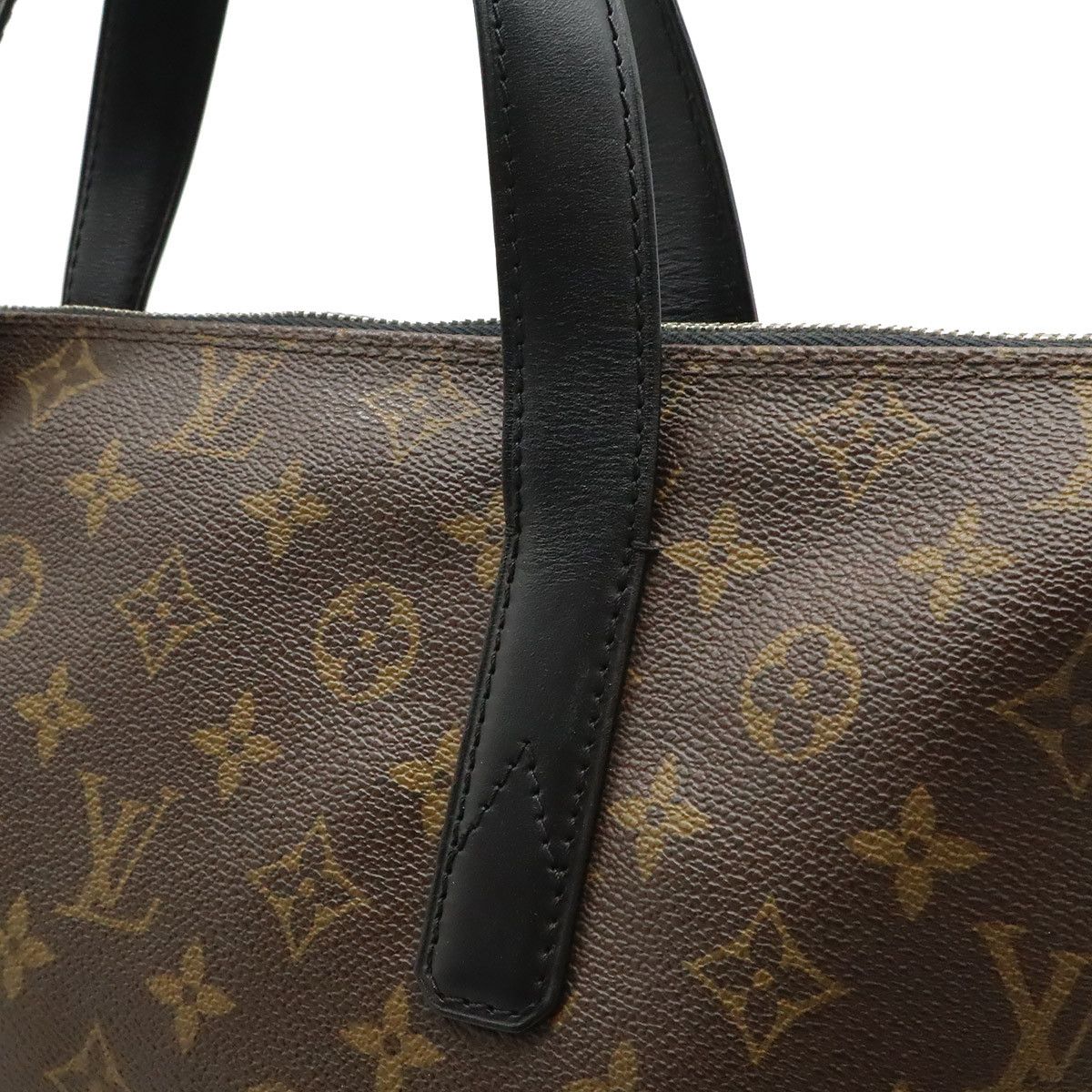Louis Vuitton Louis Vuitton Louis Vuitton Monogram Macassar Tote Bag Textile Tote Bag M40388 DUTY FREE for USA Size ONE SIZE - 8 Thumbnail