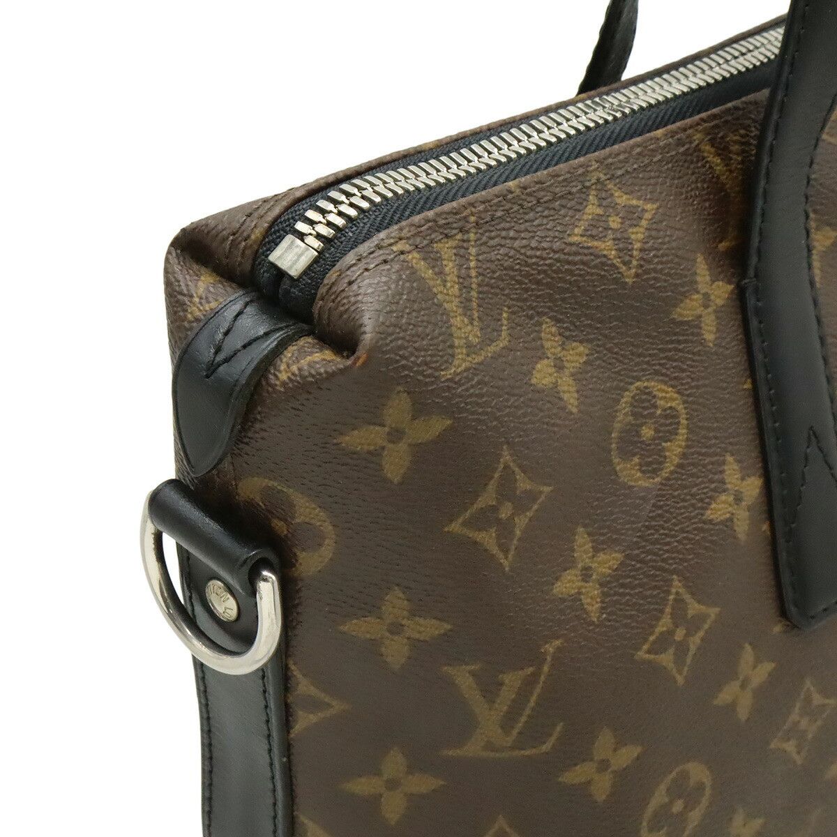 Louis Vuitton Louis Vuitton Louis Vuitton Monogram Macassar Tote Bag Textile Tote Bag M40388 DUTY FREE for USA Size ONE SIZE - 7 Thumbnail